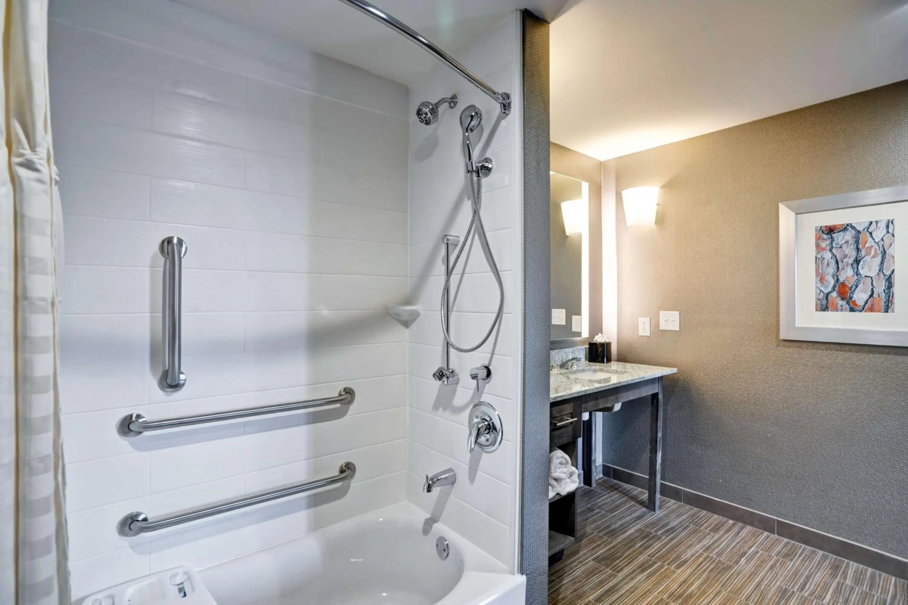 Bathroom in Homewood Suites by Hilton Nashville Franklin