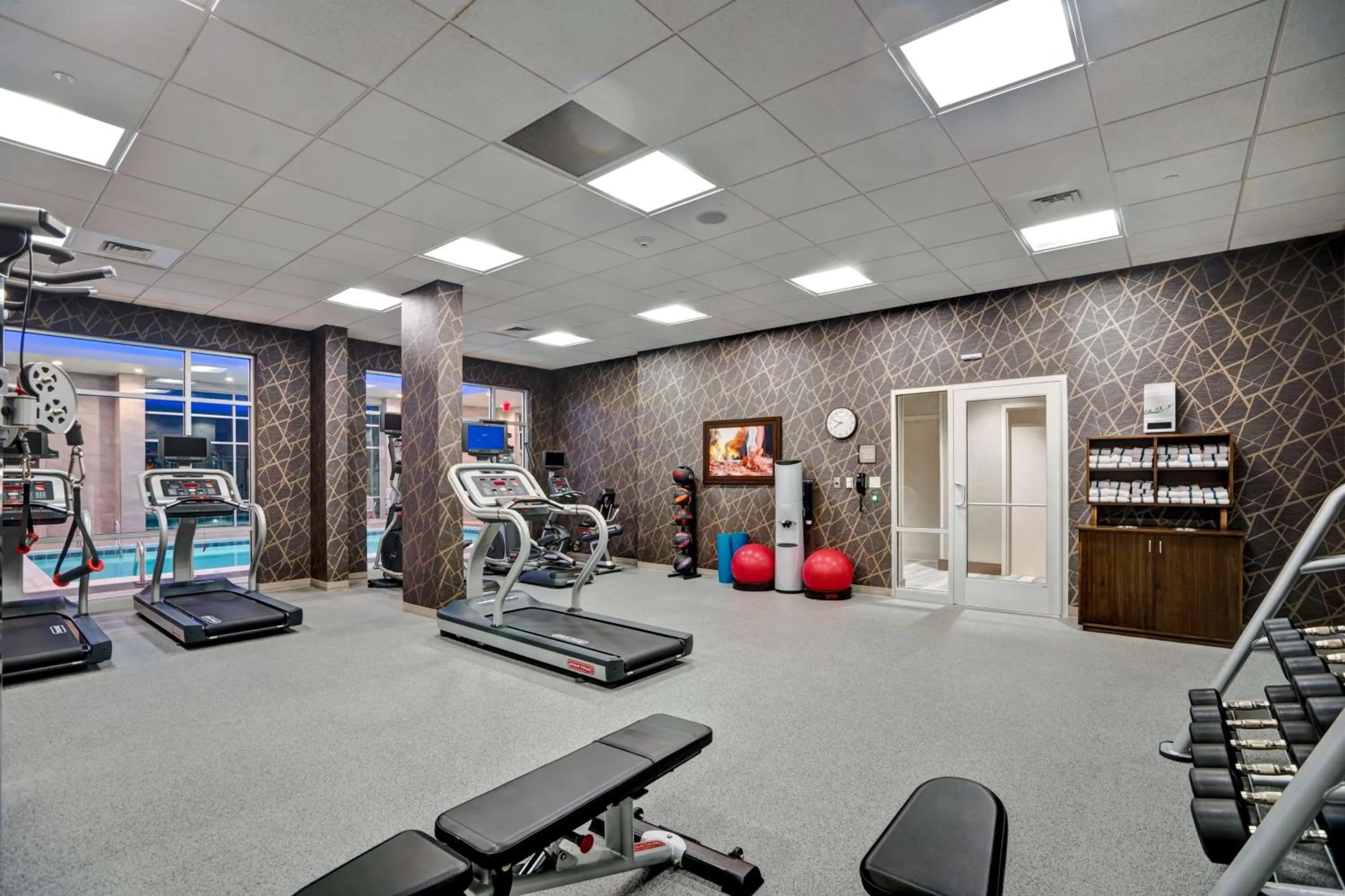 Fitness centre/facilities in Homewood Suites by Hilton Nashville Franklin