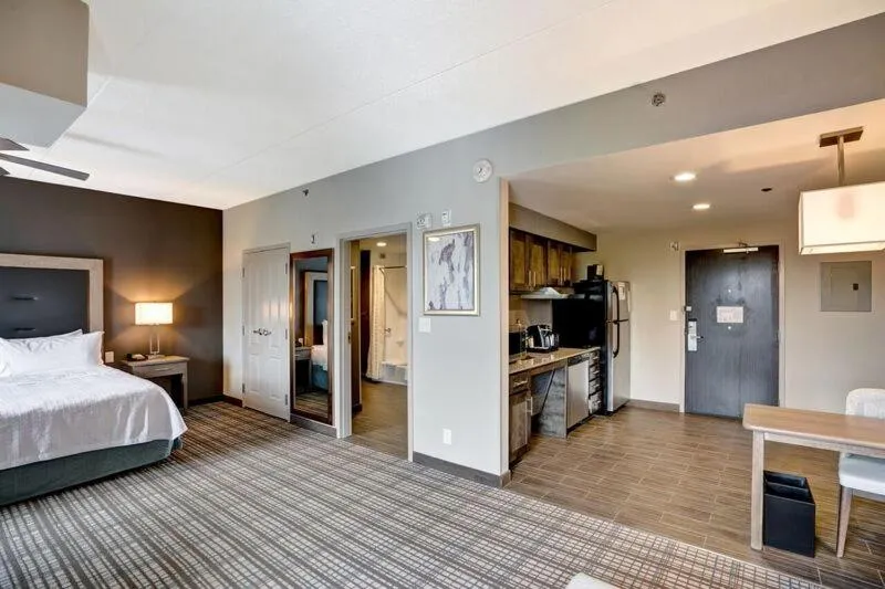 TV and multimedia, Bed in Homewood Suites by Hilton Nashville Franklin