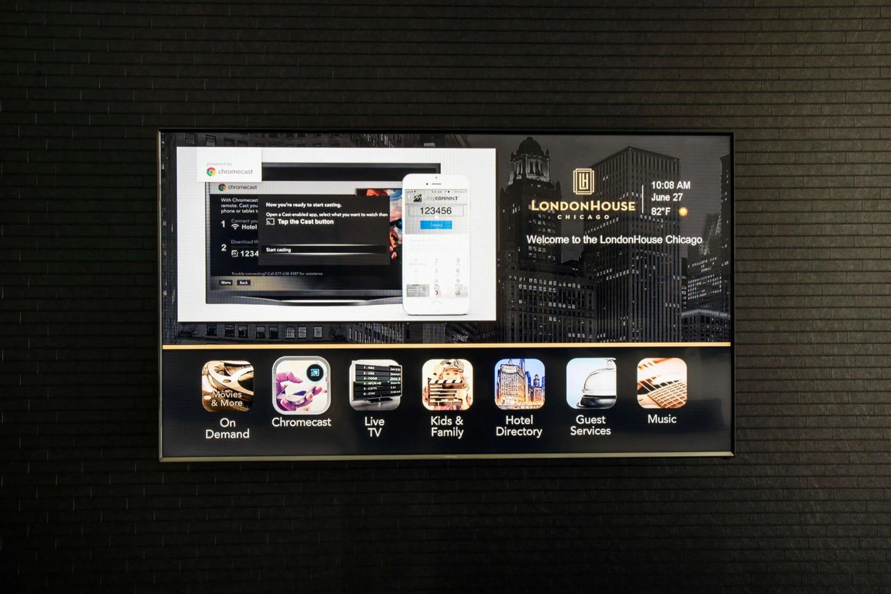 Bedroom in LondonHouse Chicago, Curio Collection by Hilton