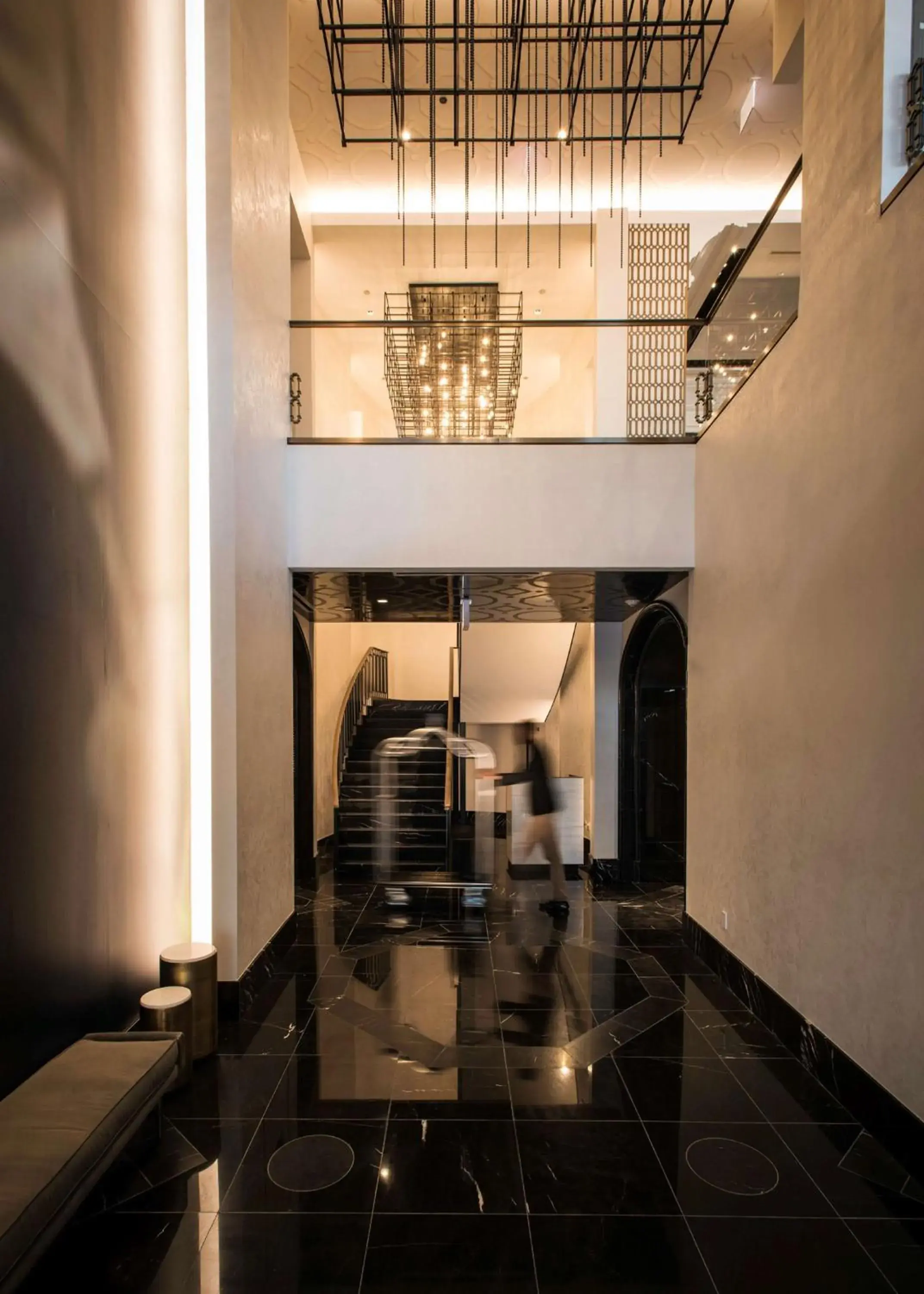 Lobby or reception in LondonHouse Chicago, Curio Collection by Hilton Lobby or reception in LondonHouse Chicago, Curio Collection by Hilton