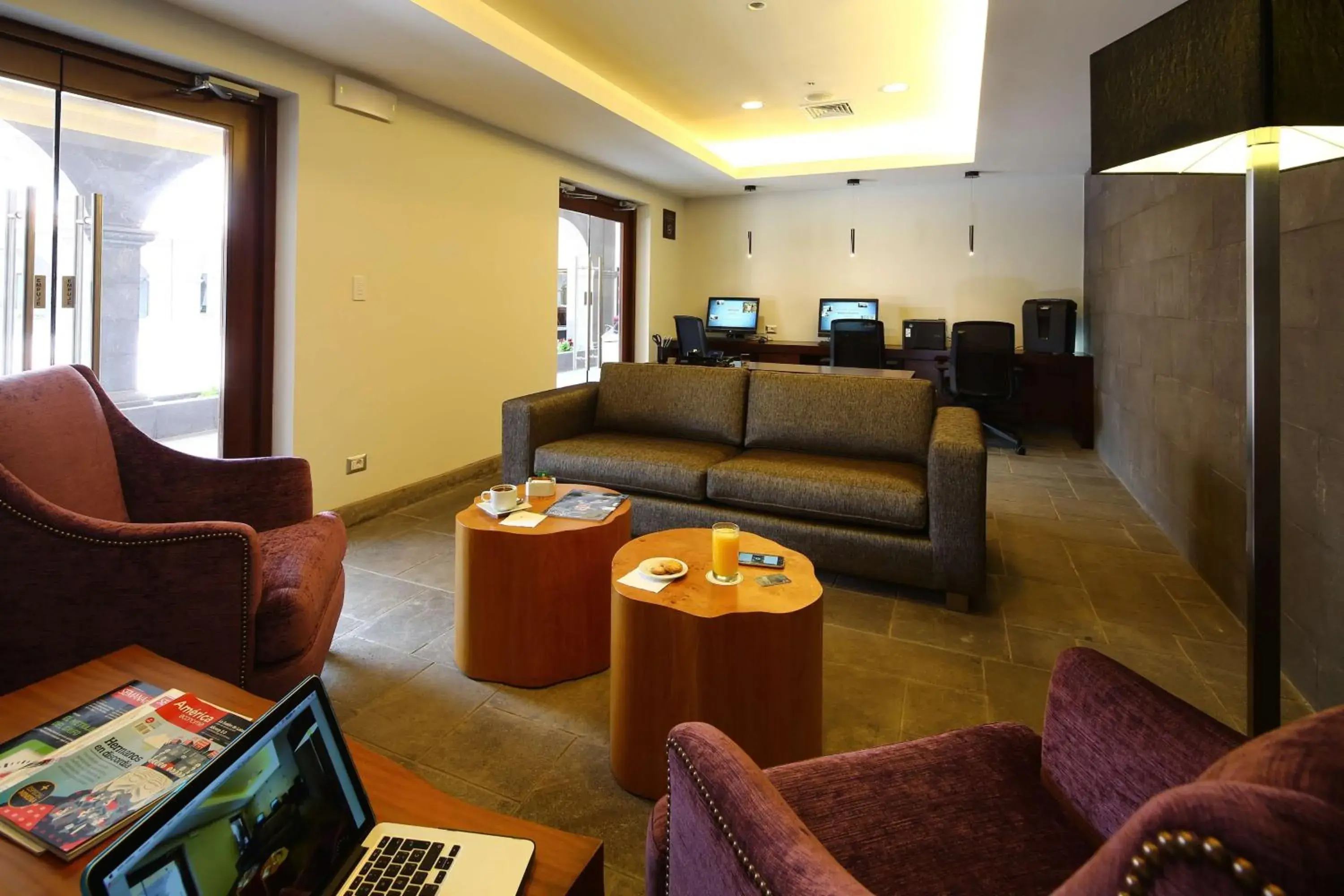 Lobby or reception in Hilton Garden Inn Cusco Lobby or reception in Hilton Garden Inn Cusco