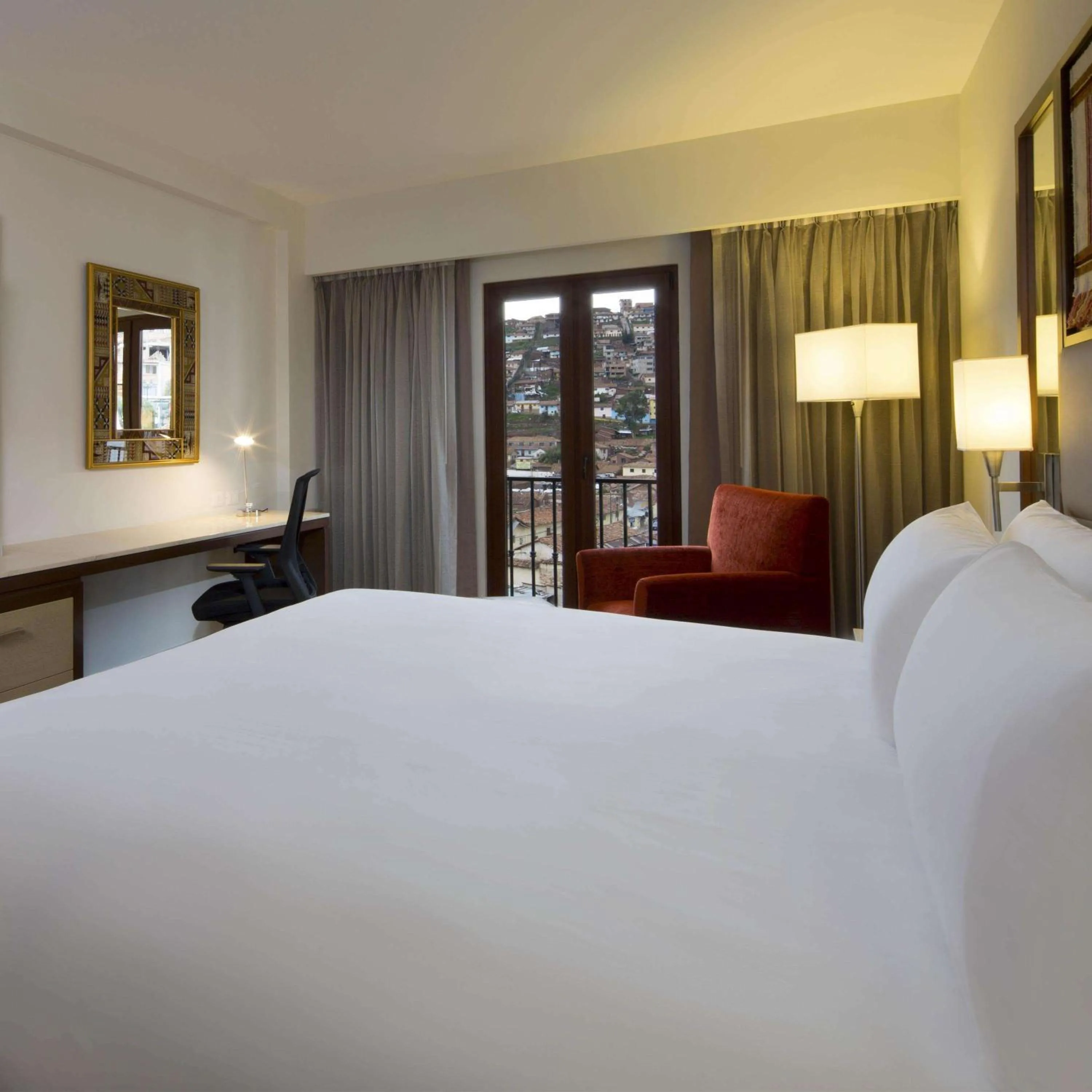 Bed in Hilton Garden Inn Cusco