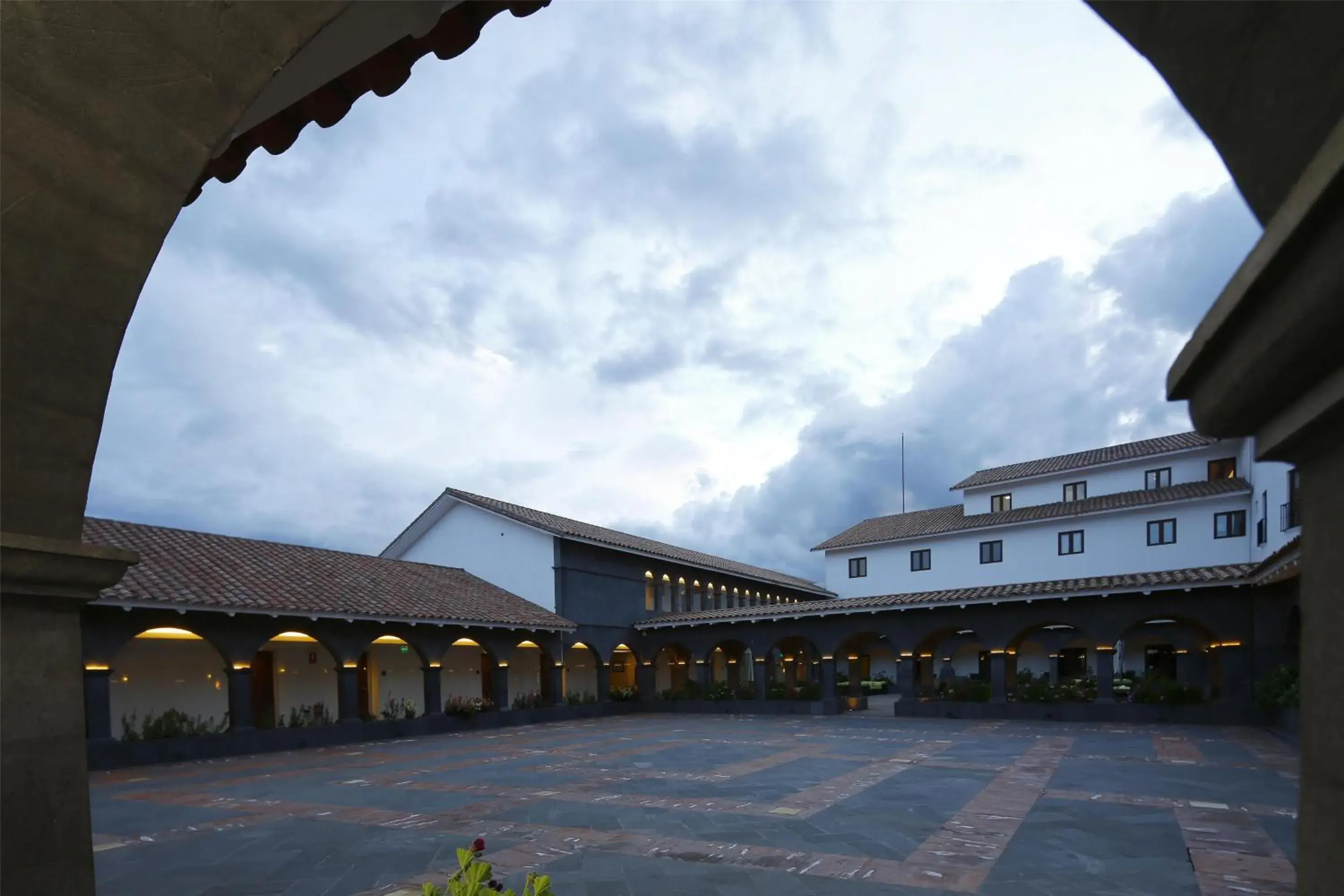 Inner courtyard view in Hilton Garden Inn Cusco Inner courtyard view in Hilton Garden Inn Cusco