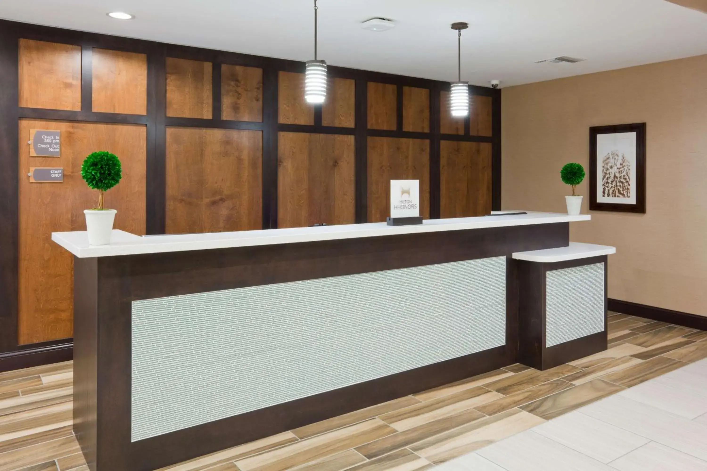 Lobby or reception in Homewood Suites Davenport Lobby or reception in Homewood Suites Davenport