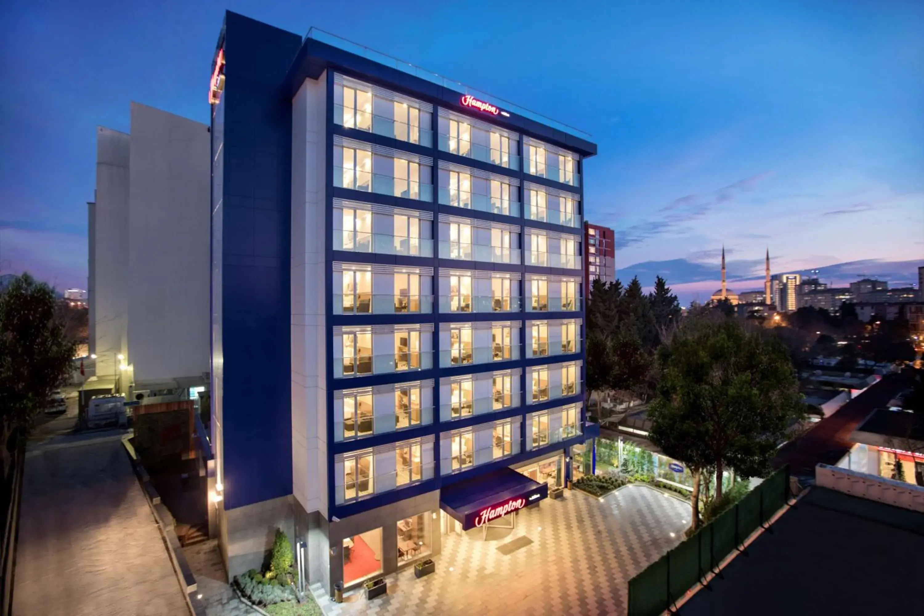 Property building in Hampton by Hilton Istanbul Atakoy Property building in Hampton by Hilton Istanbul Atakoy