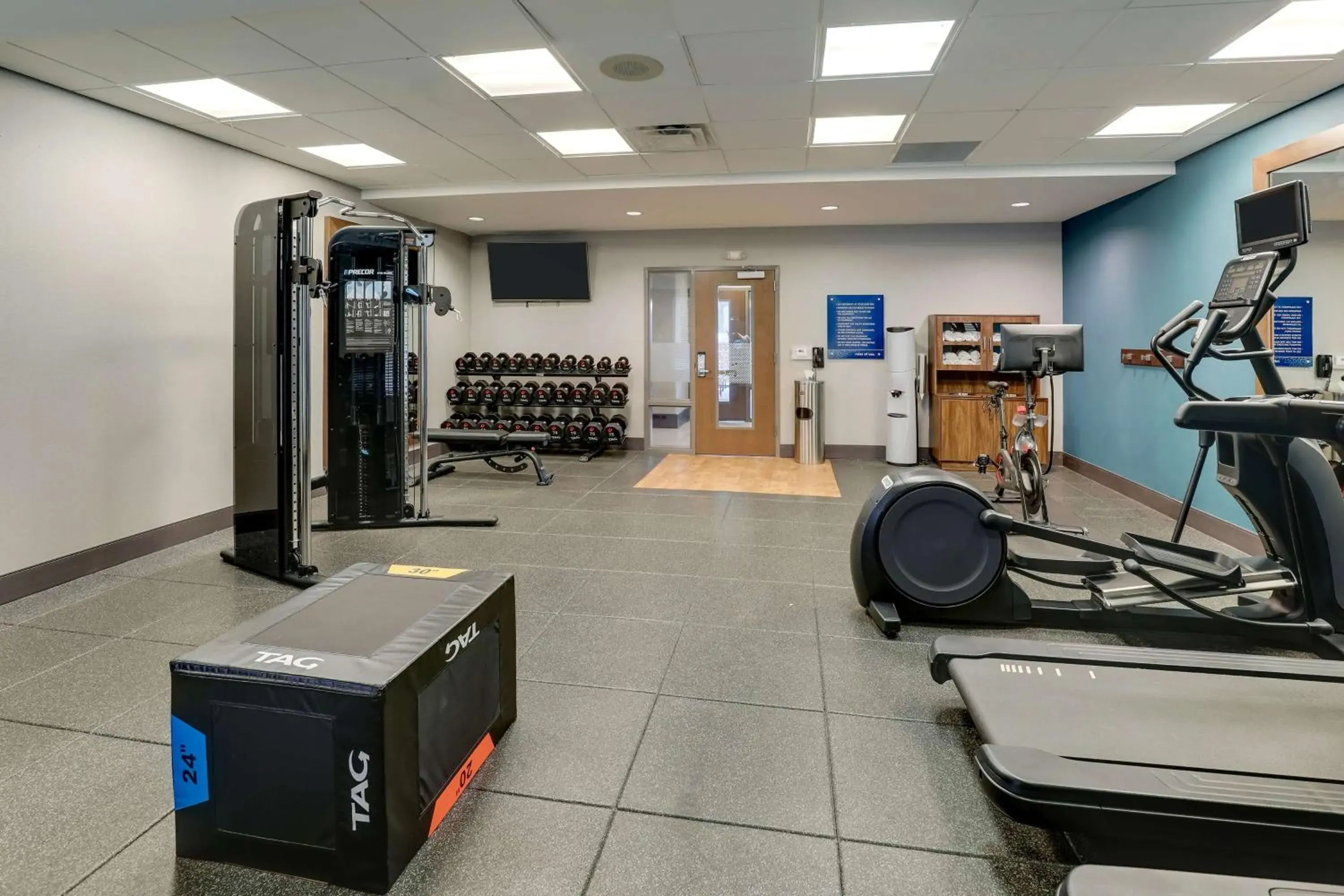 Fitness centre/facilities in Hampton Inn and Suites Rome, GA Fitness centre/facilities in Hampton Inn and Suites Rome, GA