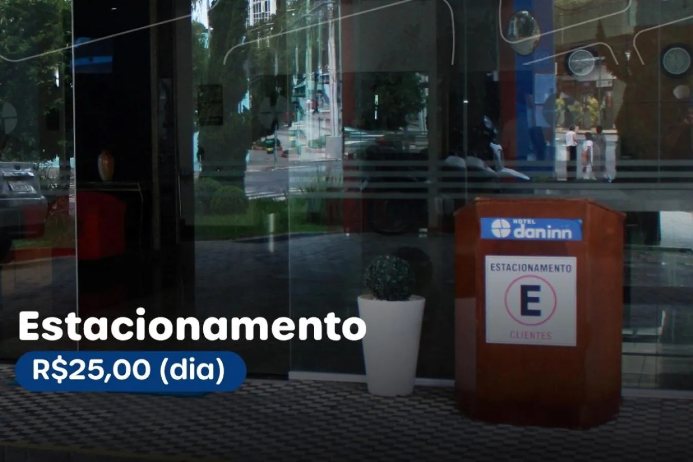 Parking in Hotel Dan Inn São José dos Campos