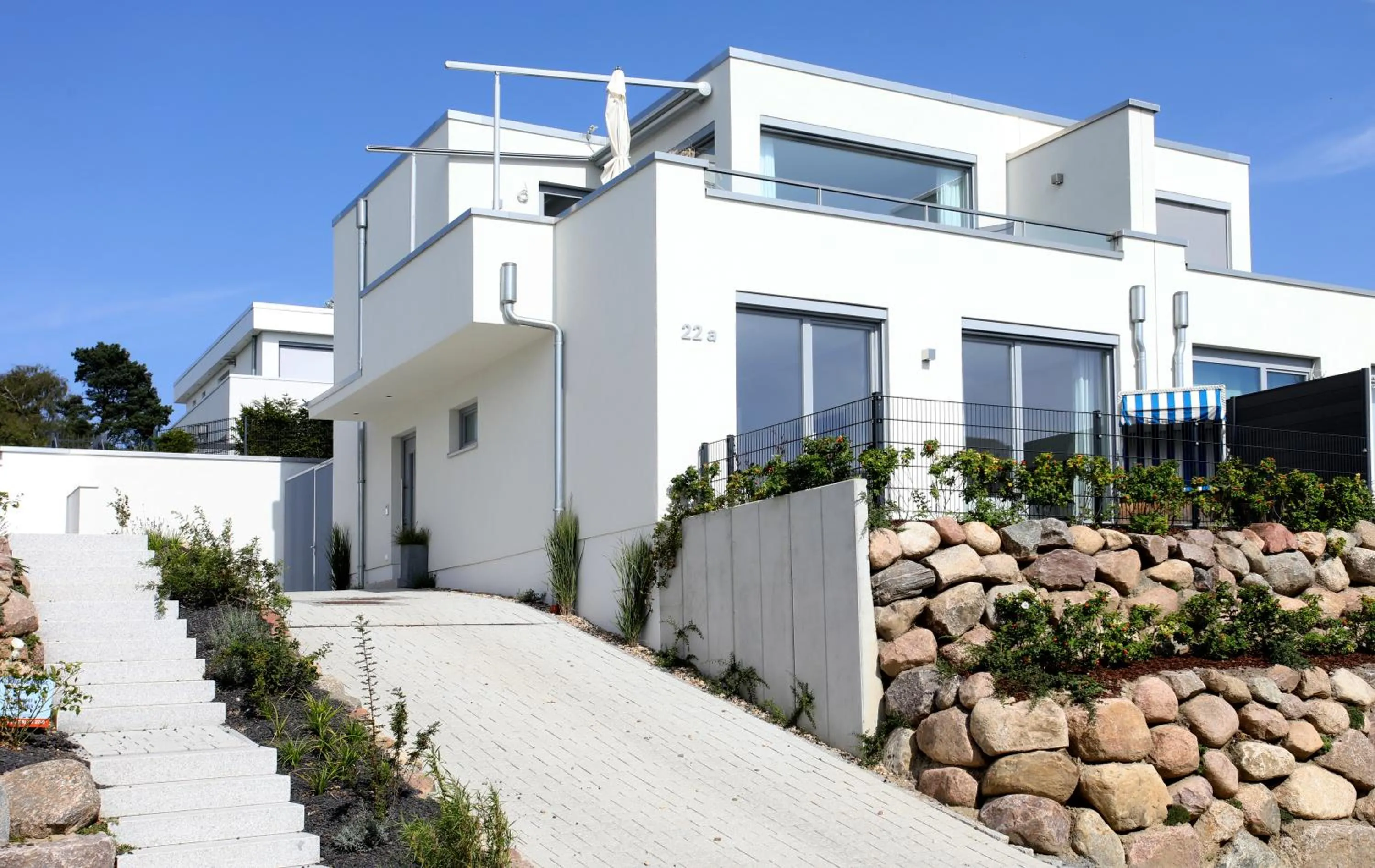 Villa Sonneninsel in Binz - mit Sauna und zwei Terrassen