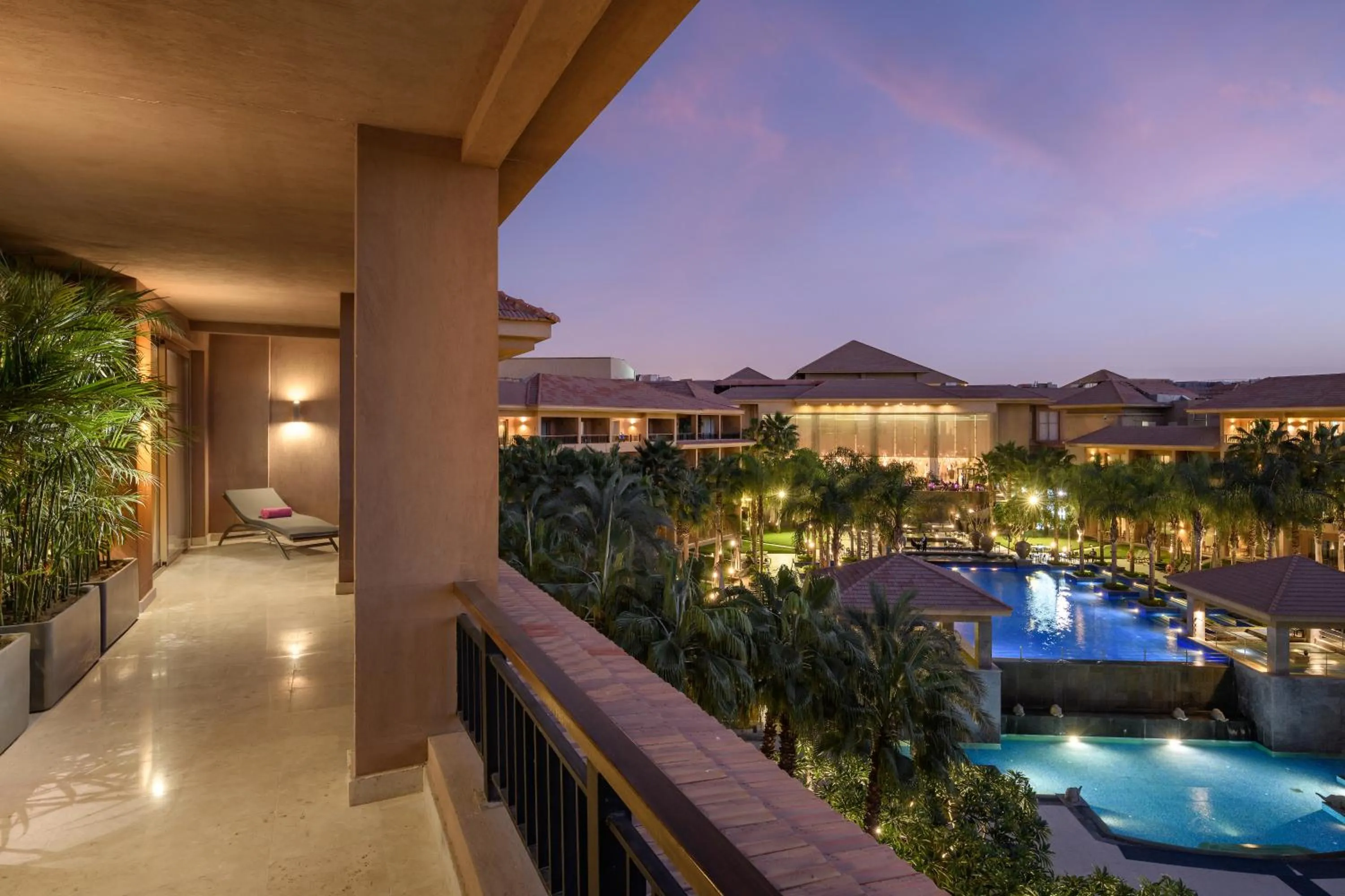 Lake view in Dusit Thani LakeView Cairo