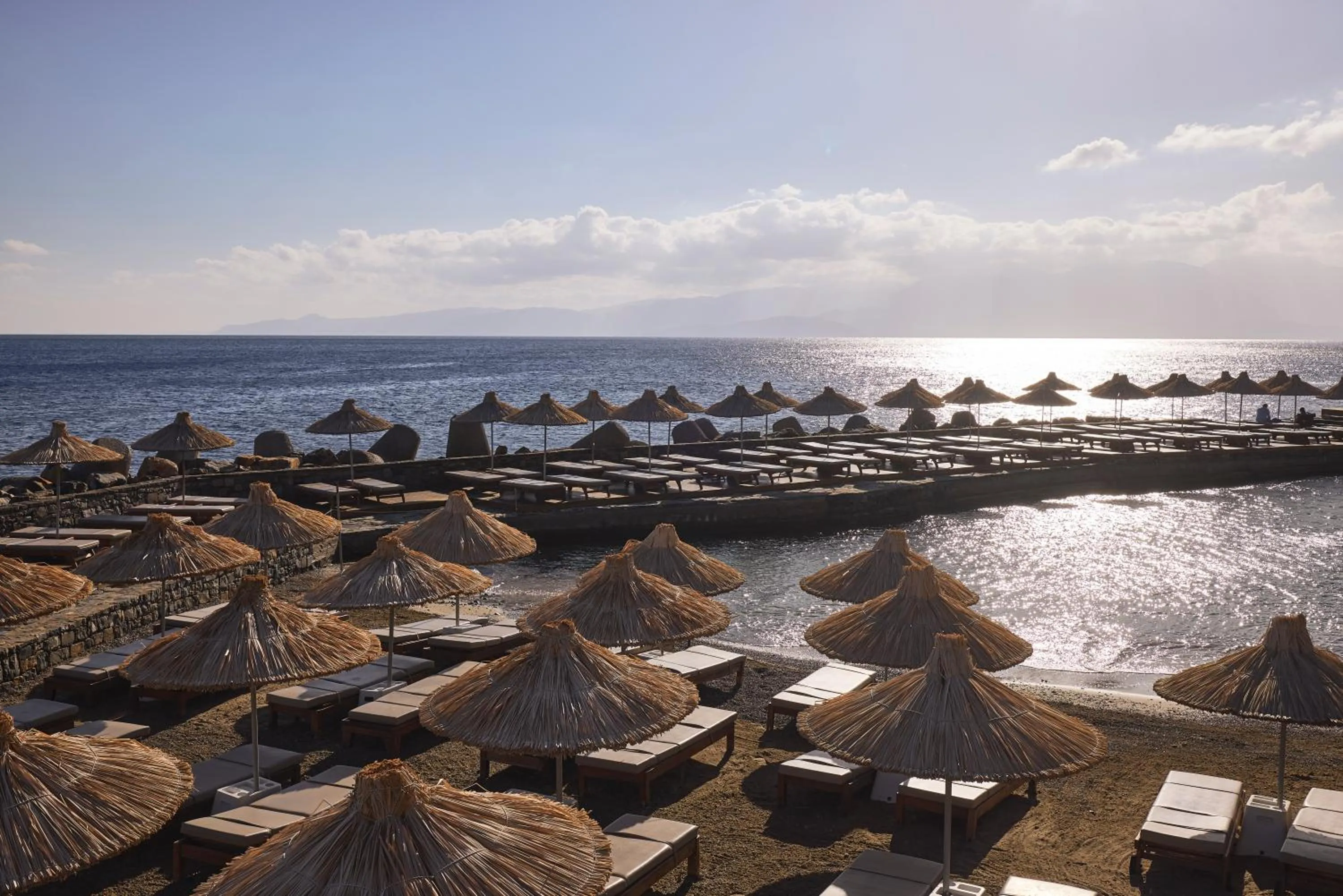 Beach in Aquila Elounda Village Resort, Suites & Spa