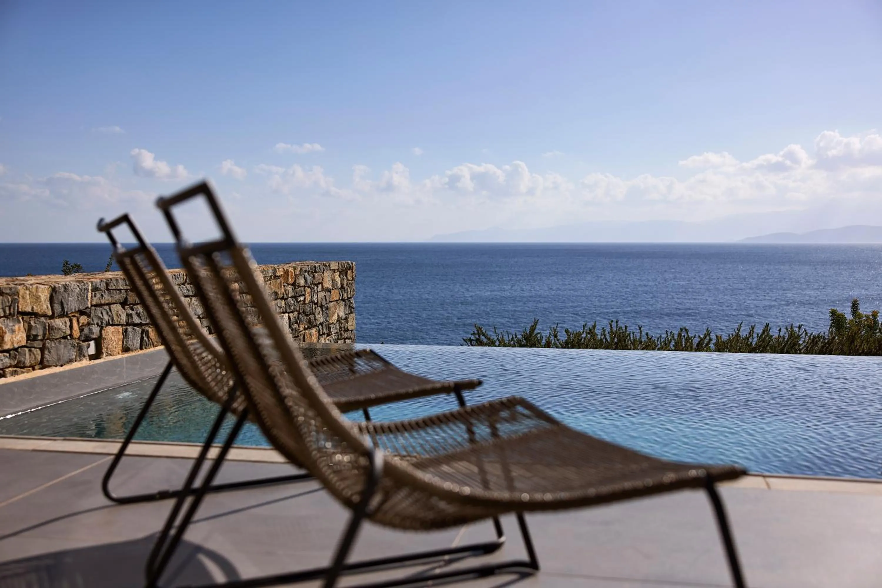 Swimming pool in Aquila Elounda Village Resort, Suites & Spa