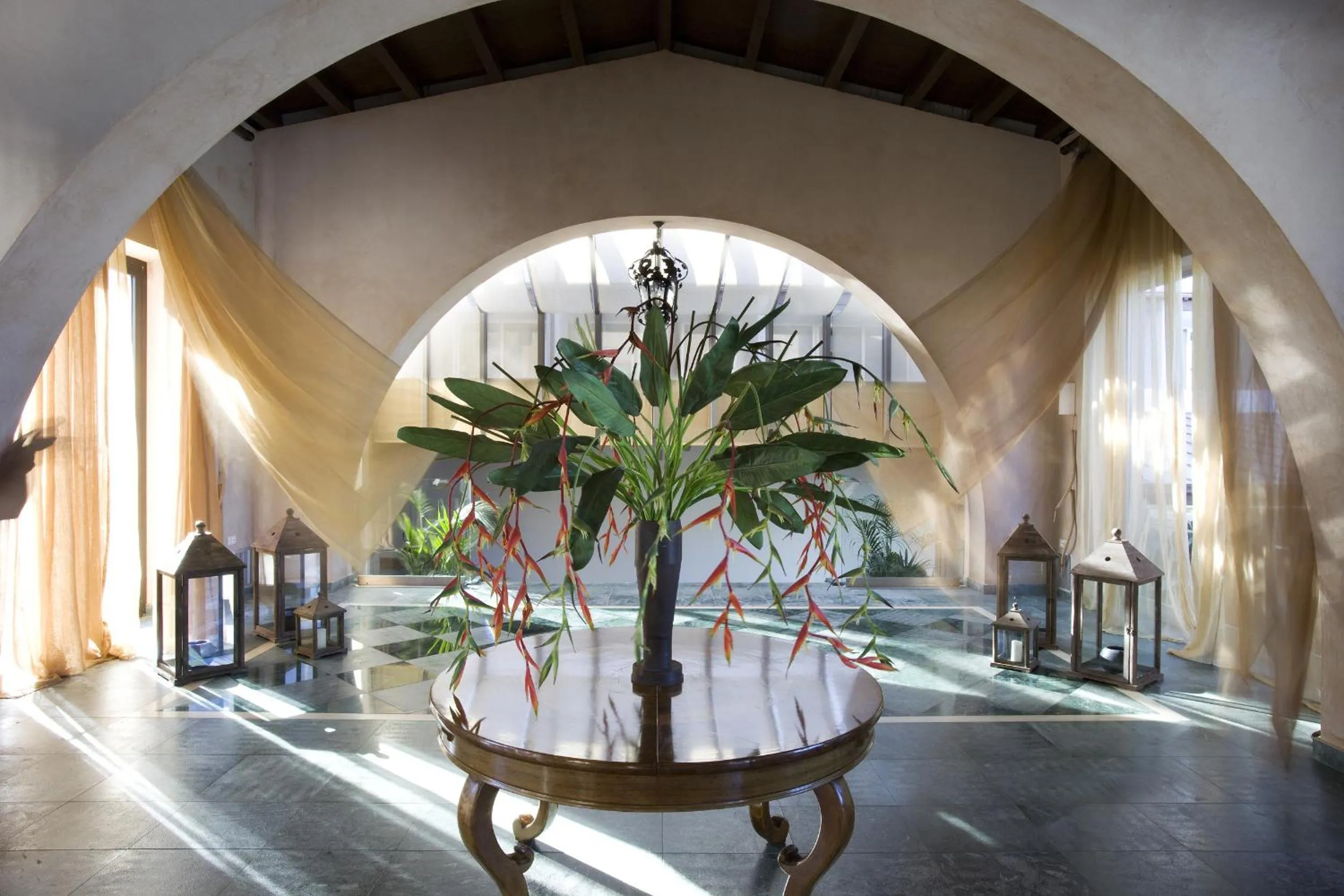 Lobby or reception in Aquila Elounda Village Resort, Suites & Spa