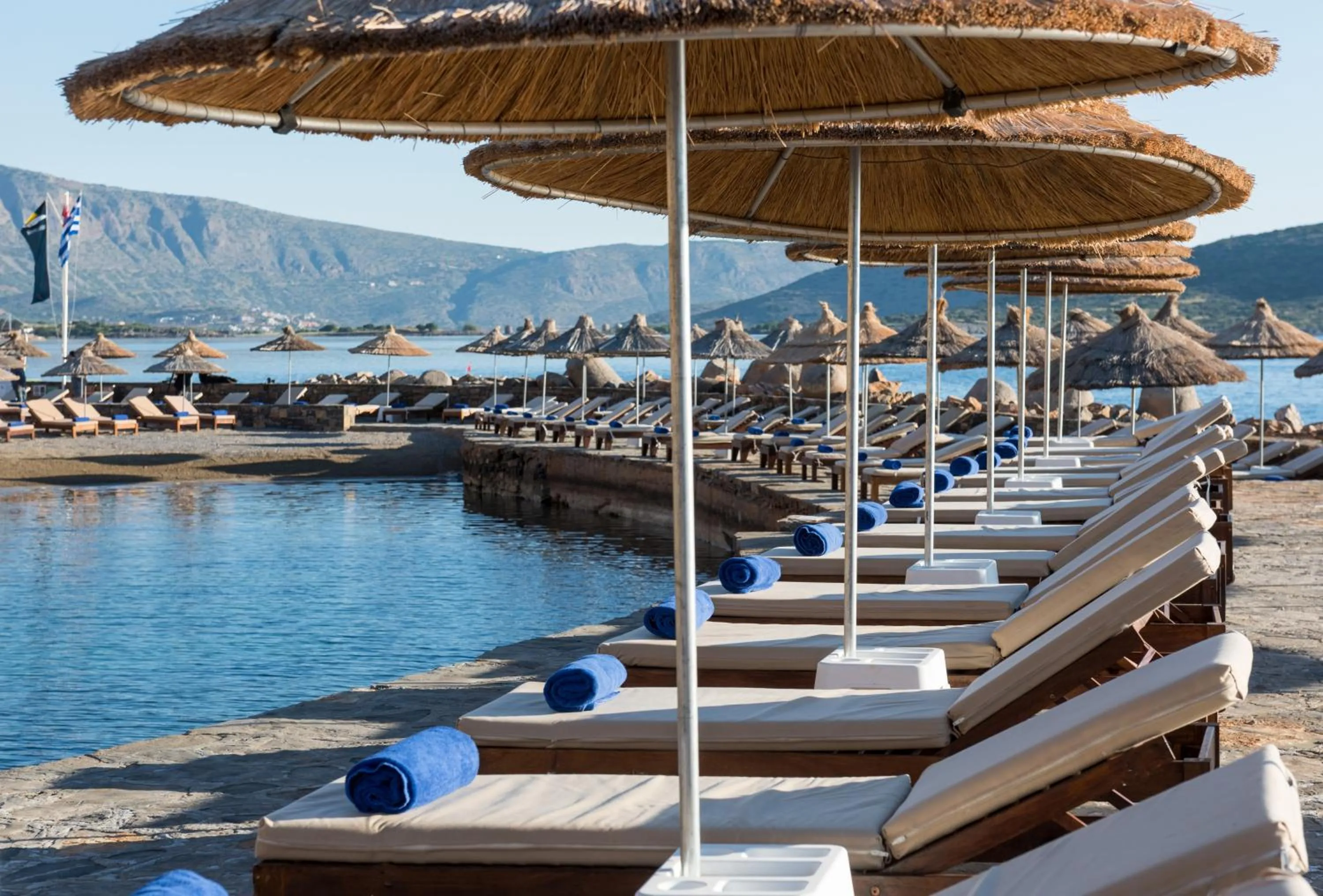 Beach in Aquila Elounda Village Resort, Suites & Spa