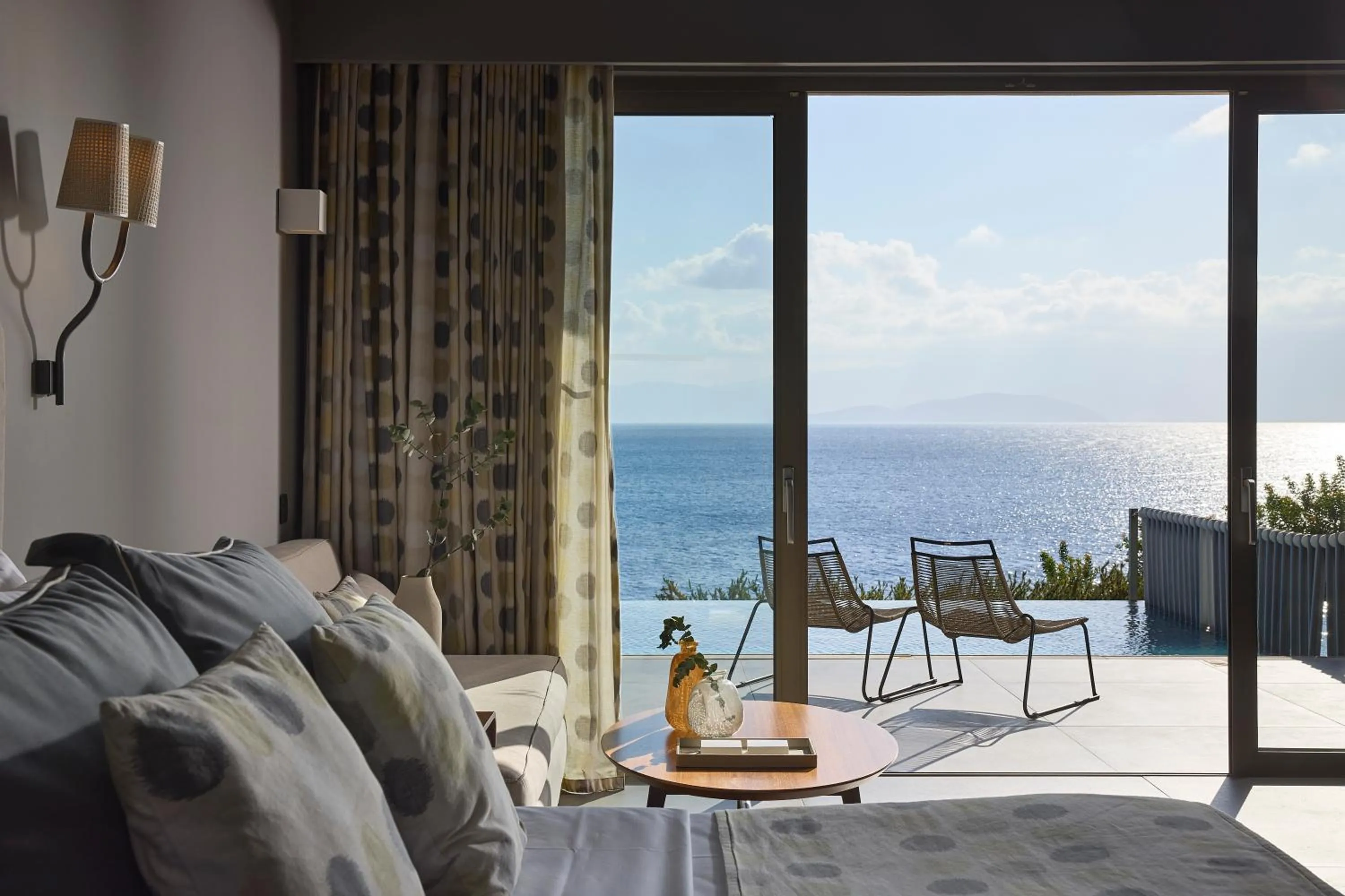 Bedroom in Aquila Elounda Village Resort, Suites & Spa