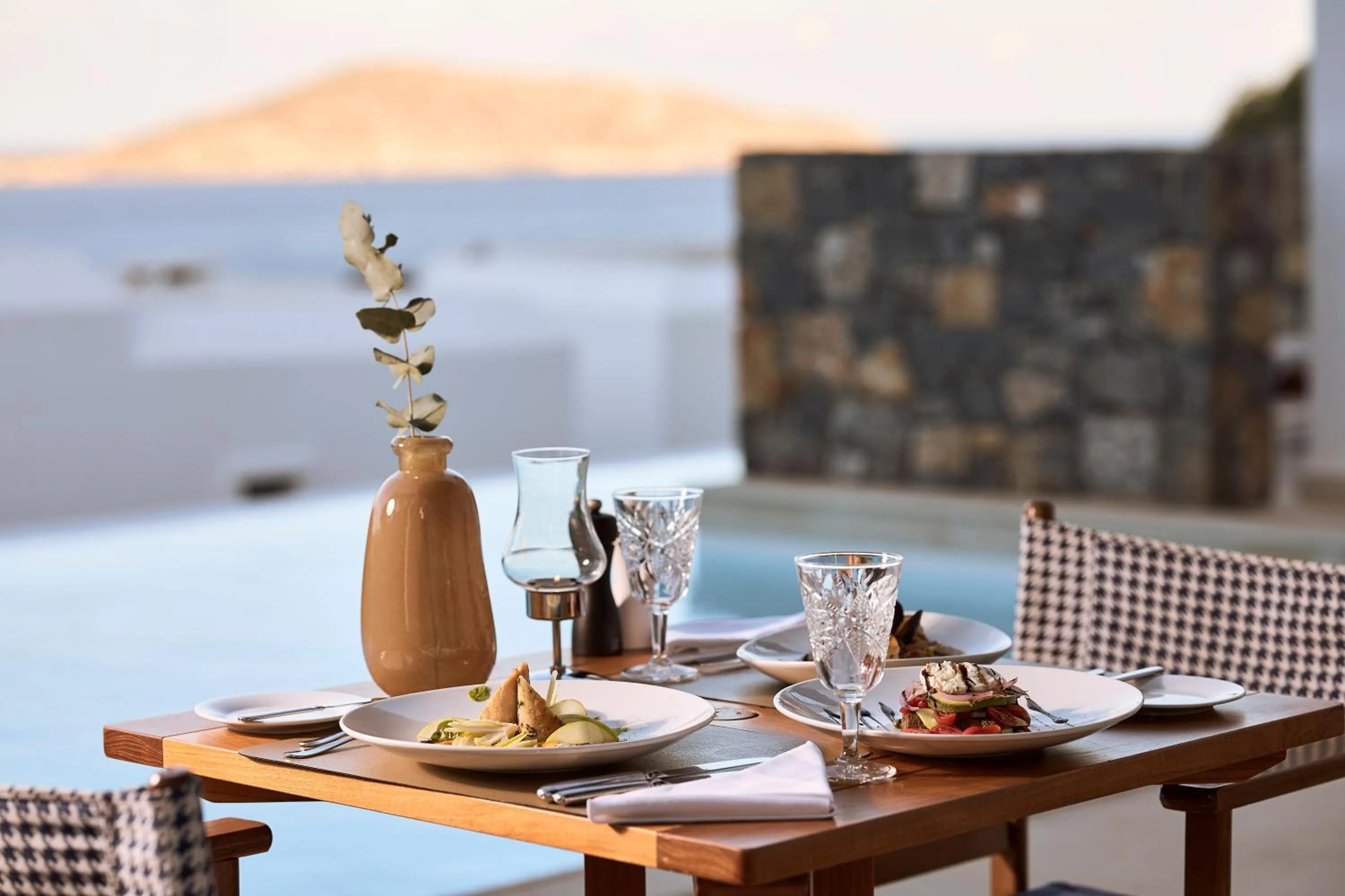 room service in Aquila Elounda Village Resort, Suites & Spa