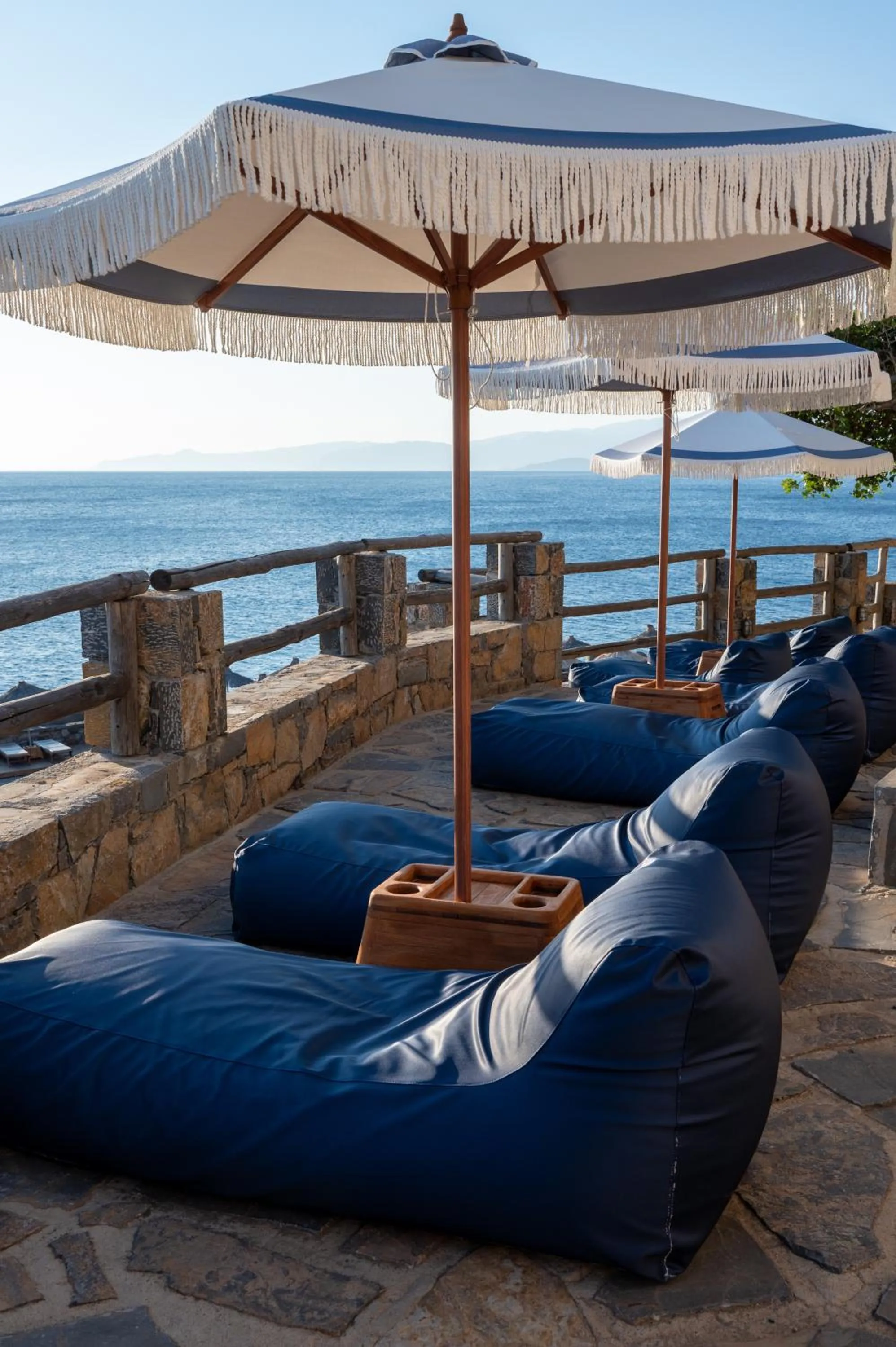 sunbed in Aquila Elounda Village Resort, Suites & Spa