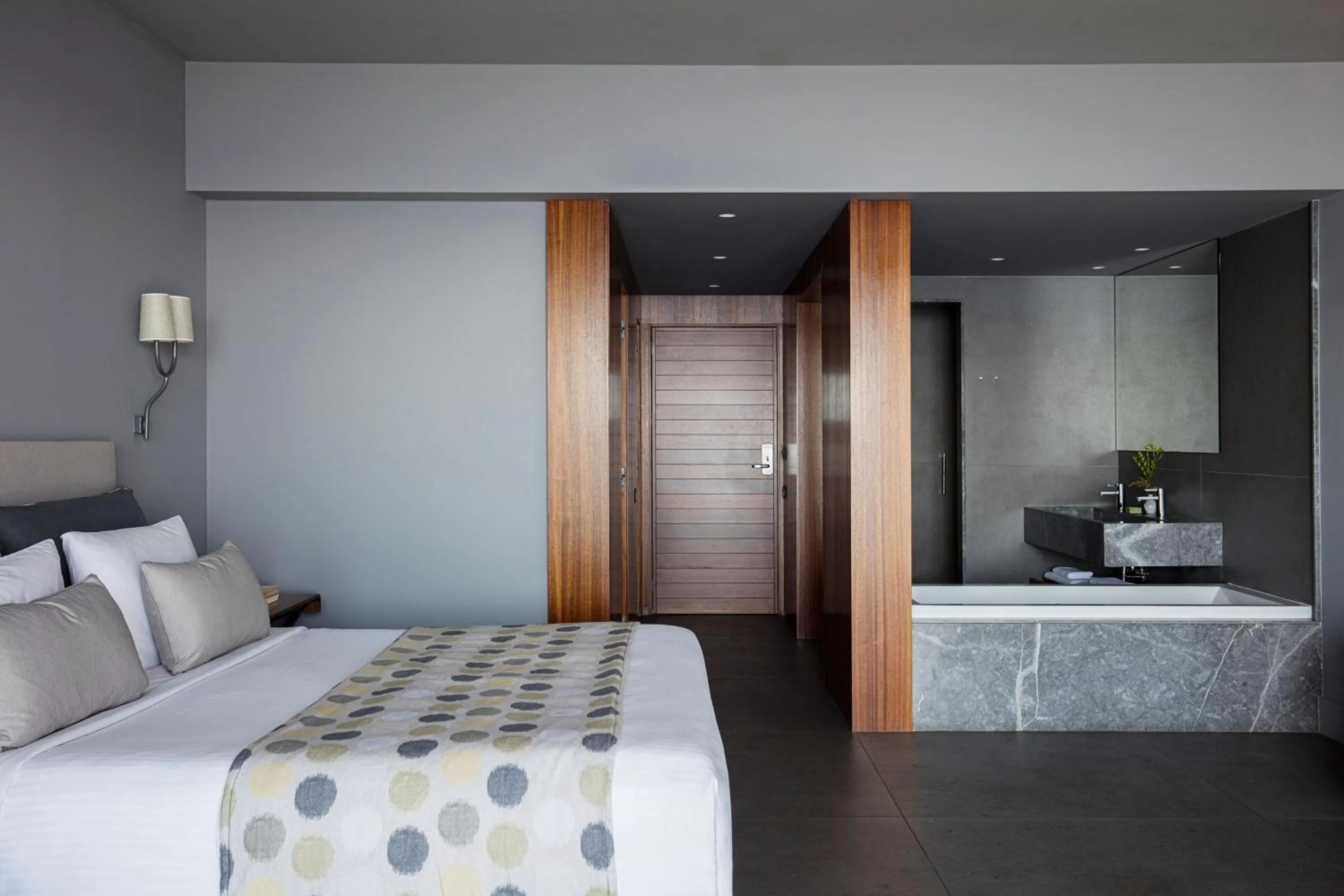 Photo of the whole room, Bed in Aquila Elounda Village Resort, Suites & Spa