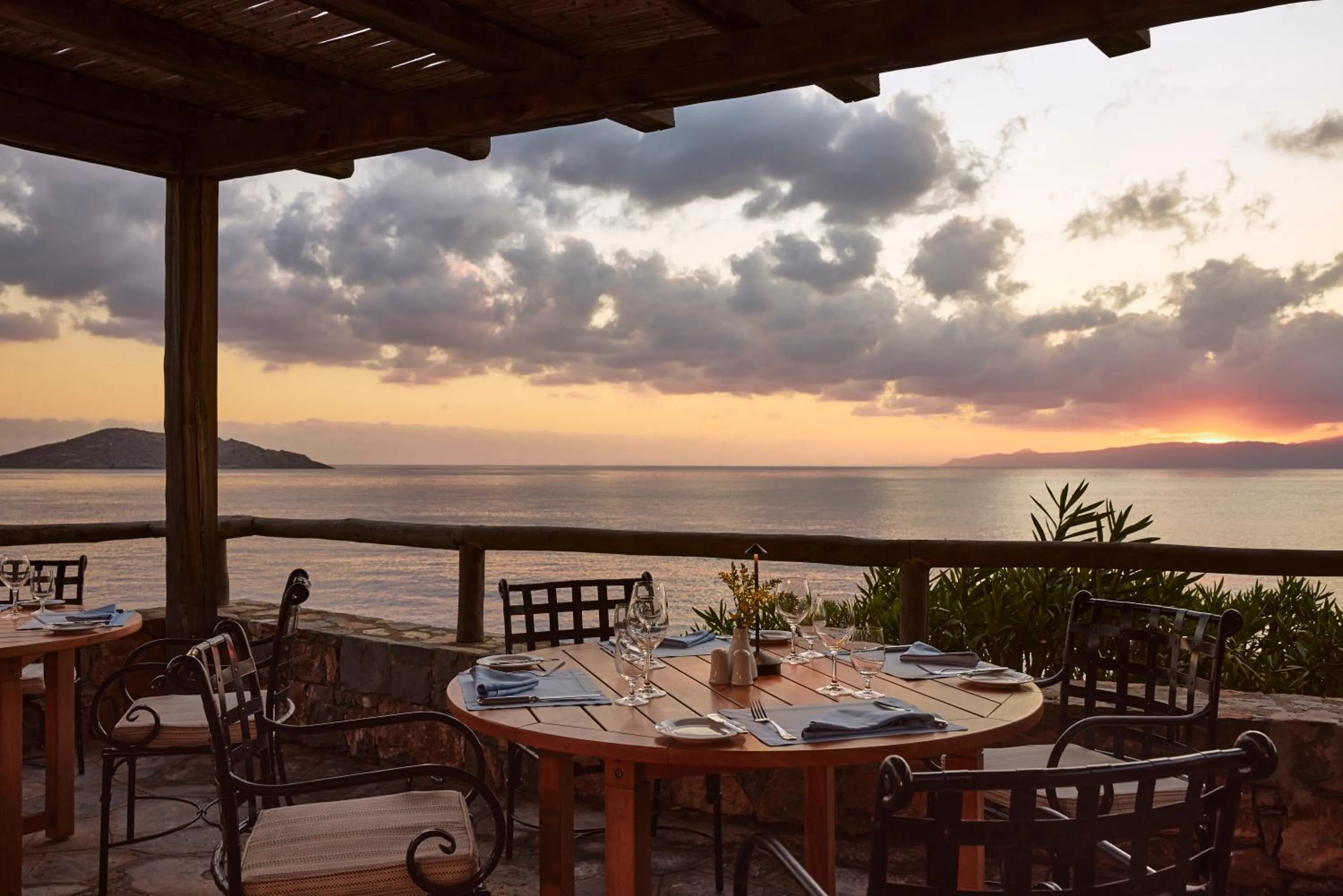 Dining area in Aquila Elounda Village Resort, Suites & Spa