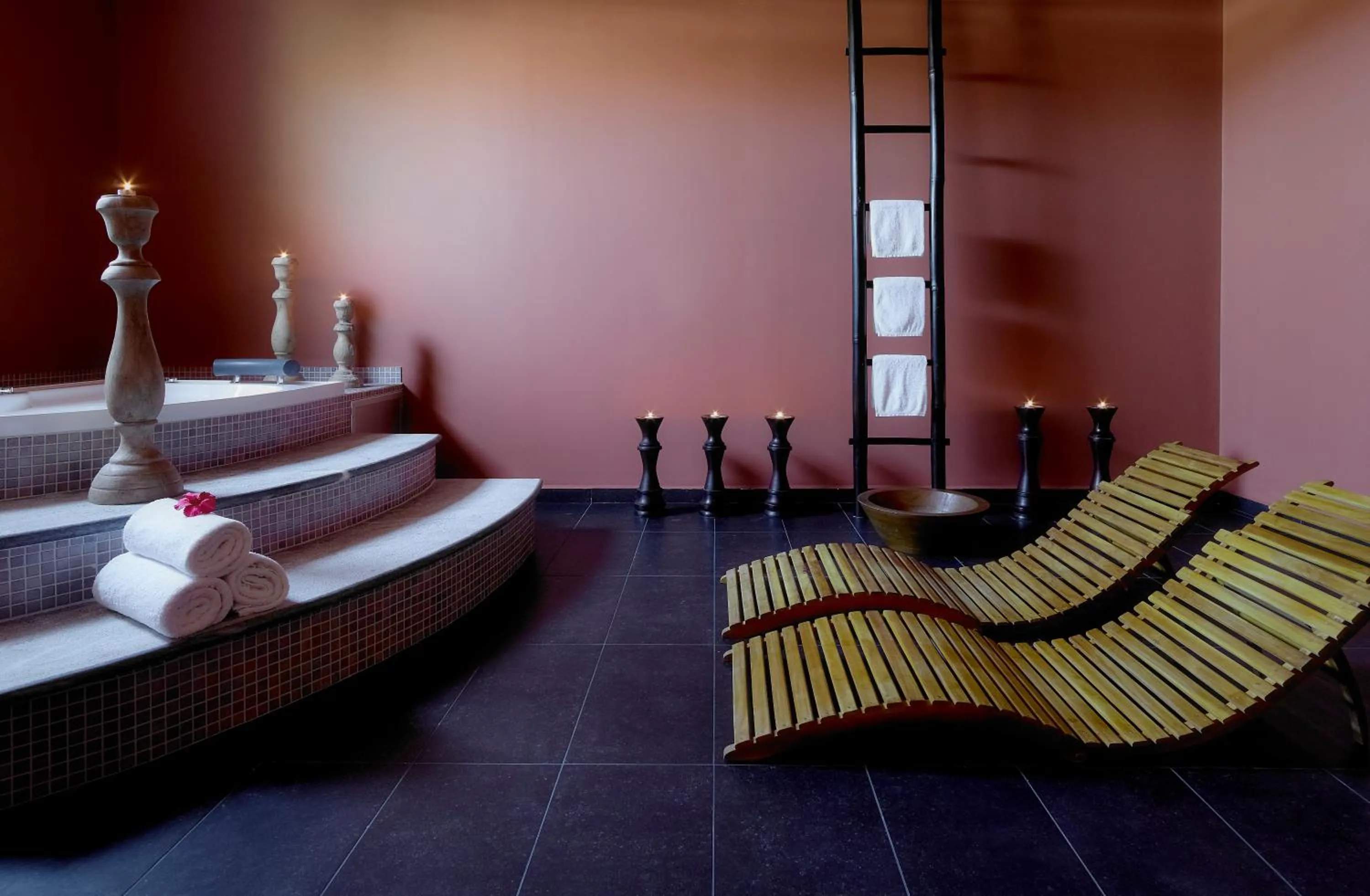 Spa and wellness centre/facilities in Aquila Elounda Village Resort, Suites & Spa