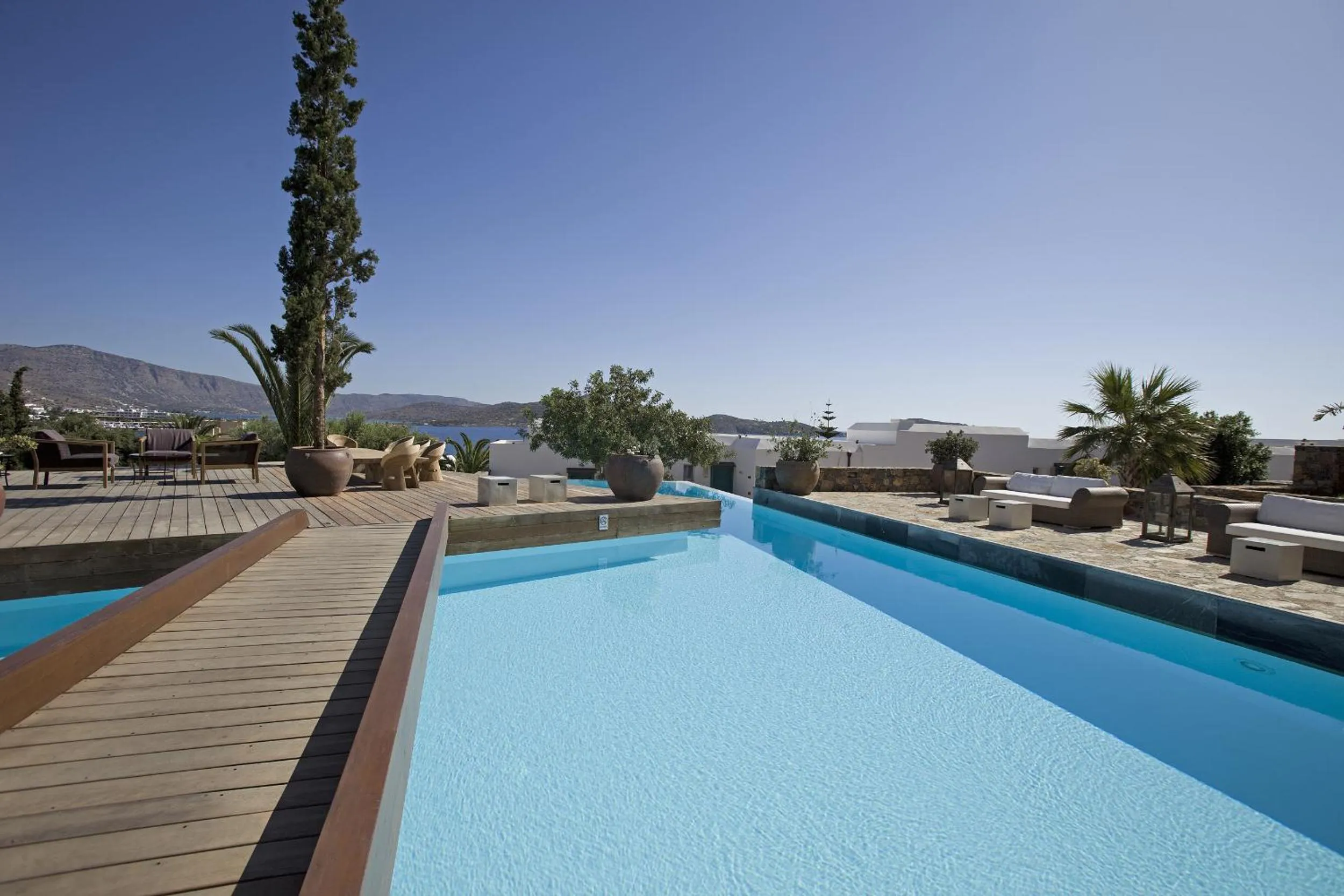 Balcony/Terrace in Aquila Elounda Village Resort, Suites & Spa