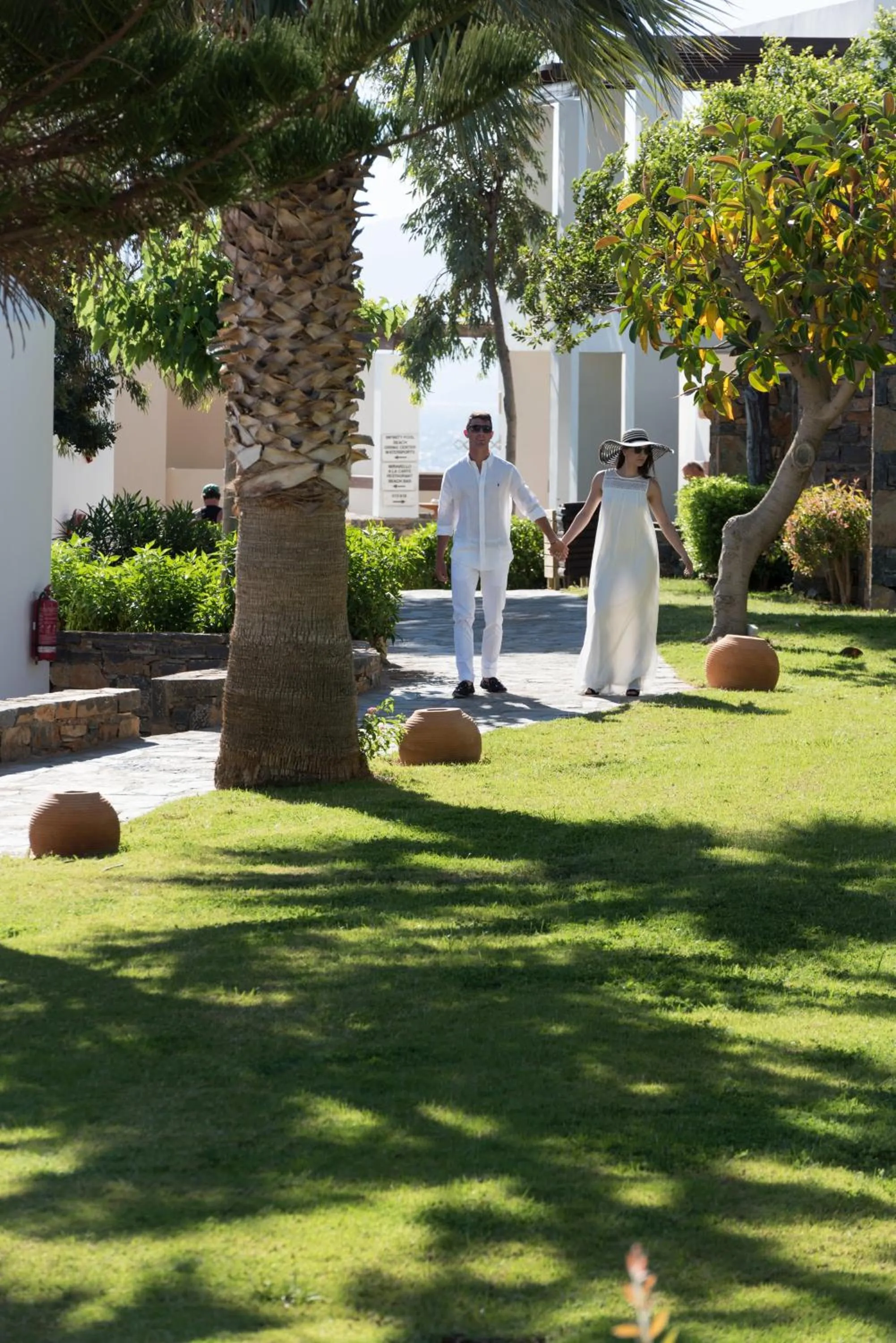 On site in Aquila Elounda Village Resort, Suites & Spa