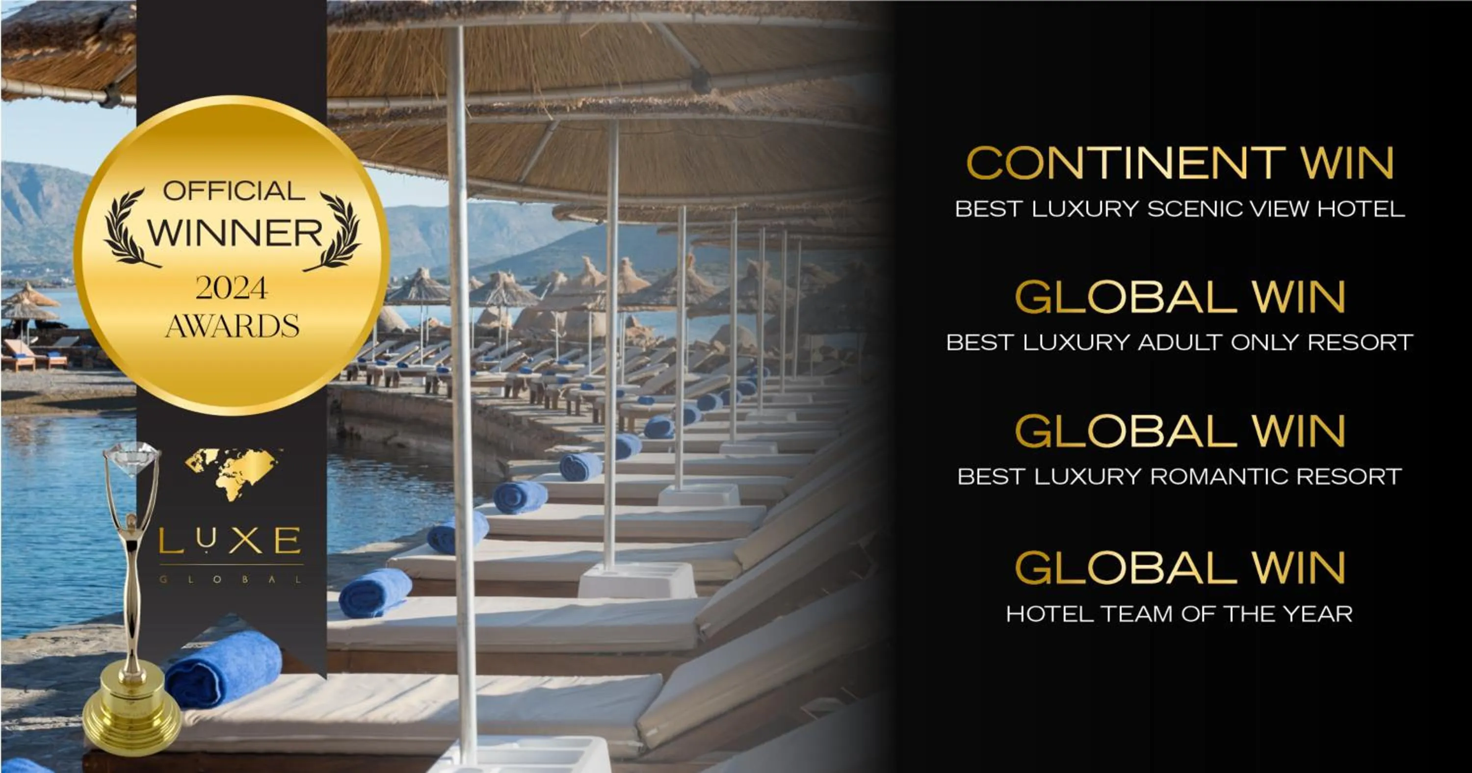 Certificate/Award in Aquila Elounda Village Resort, Suites & Spa