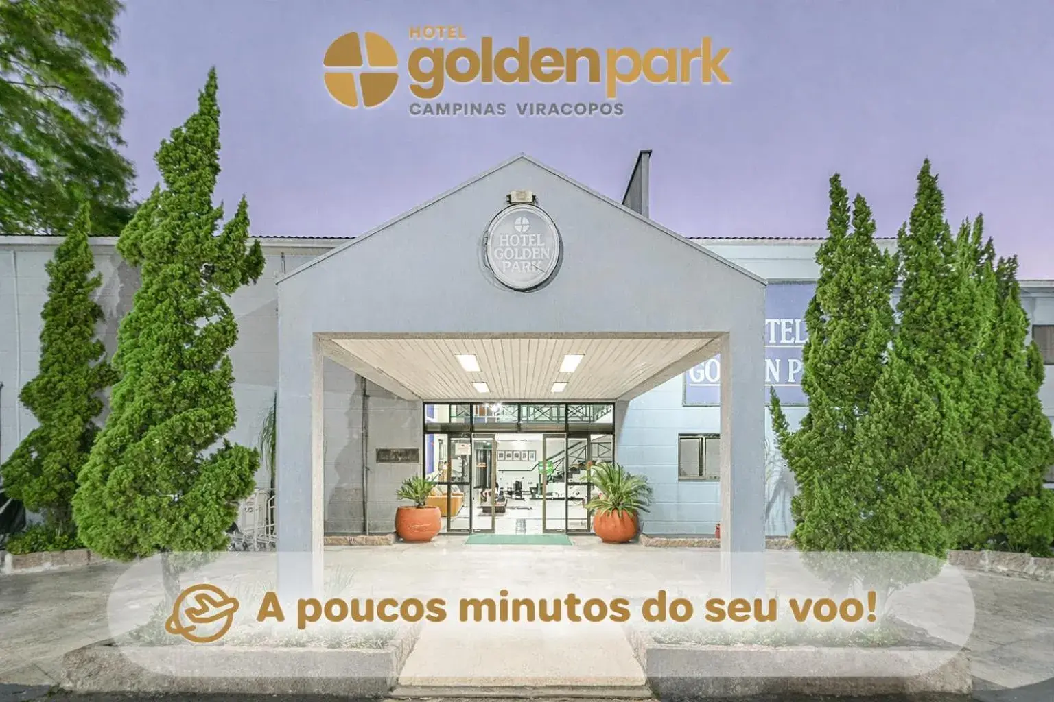 Property building in Hotel Golden Park Campinas Viracopos By Nacional Inn Property building in Hotel Golden Park Campinas Viracopos By Nacional Inn
