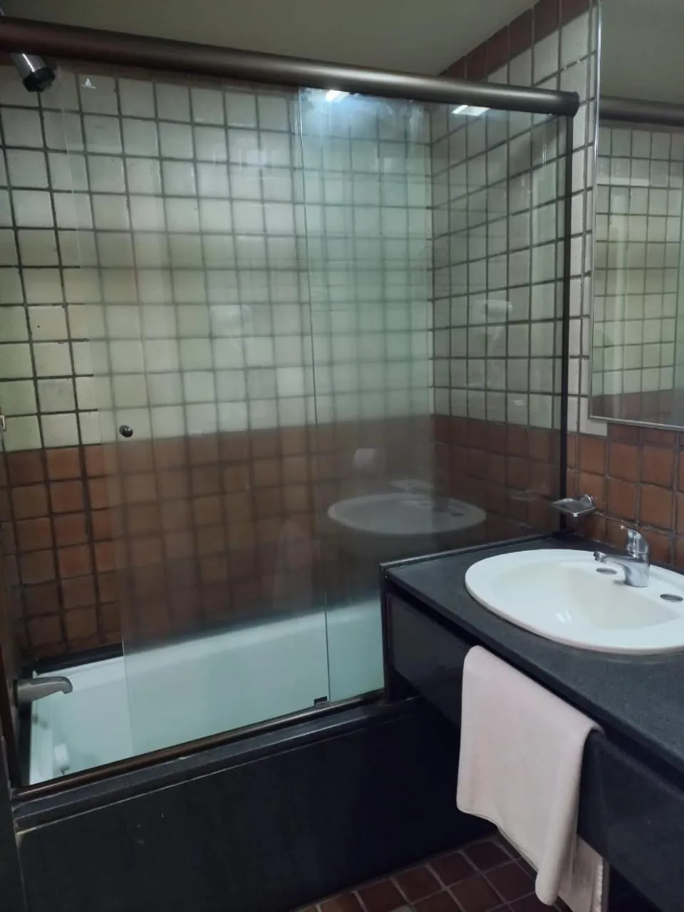 Bathroom in Hotel Dan Inn Mar Piedade - Grande Recife By Nacional Inn