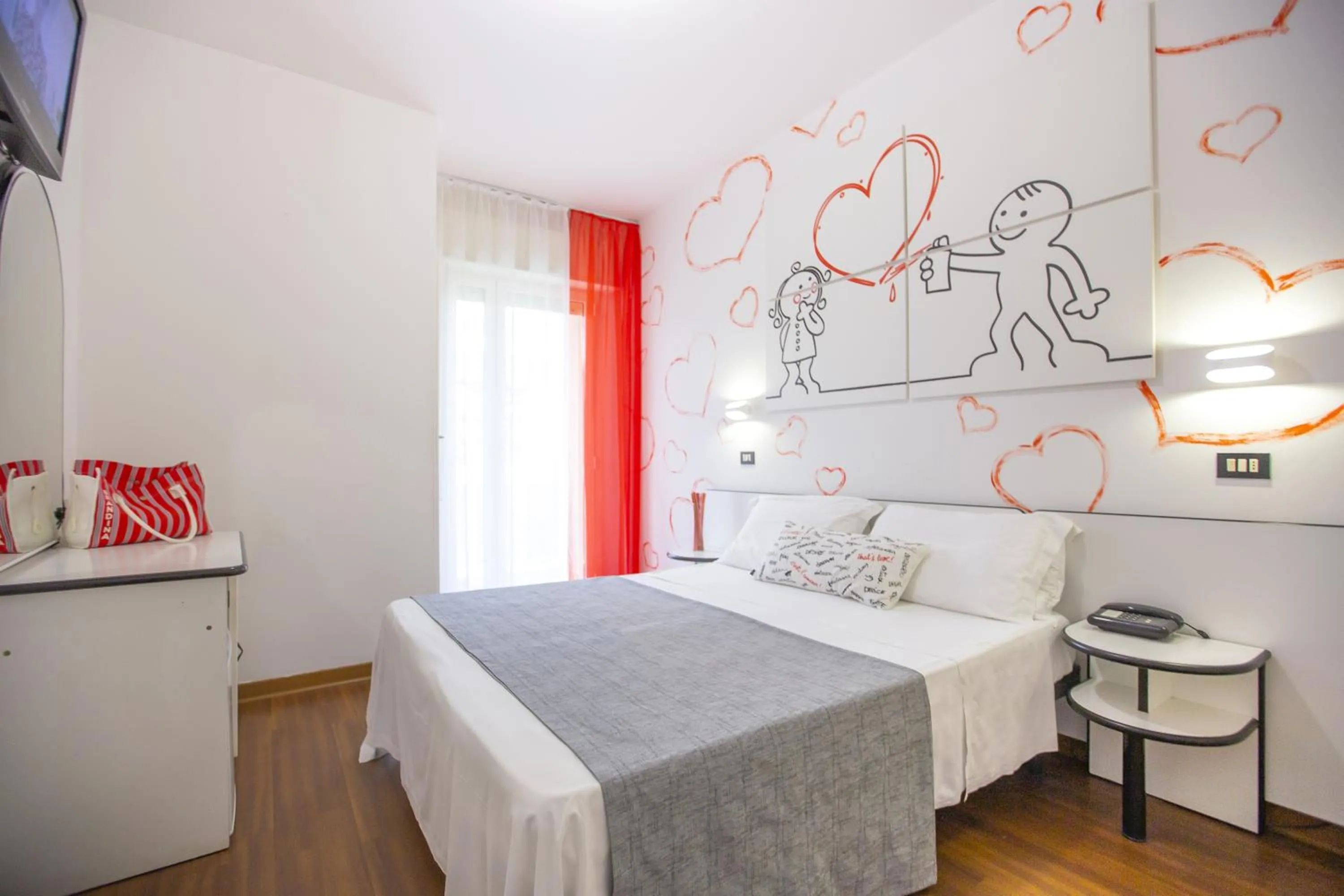 Bed in Hotel Adelphi