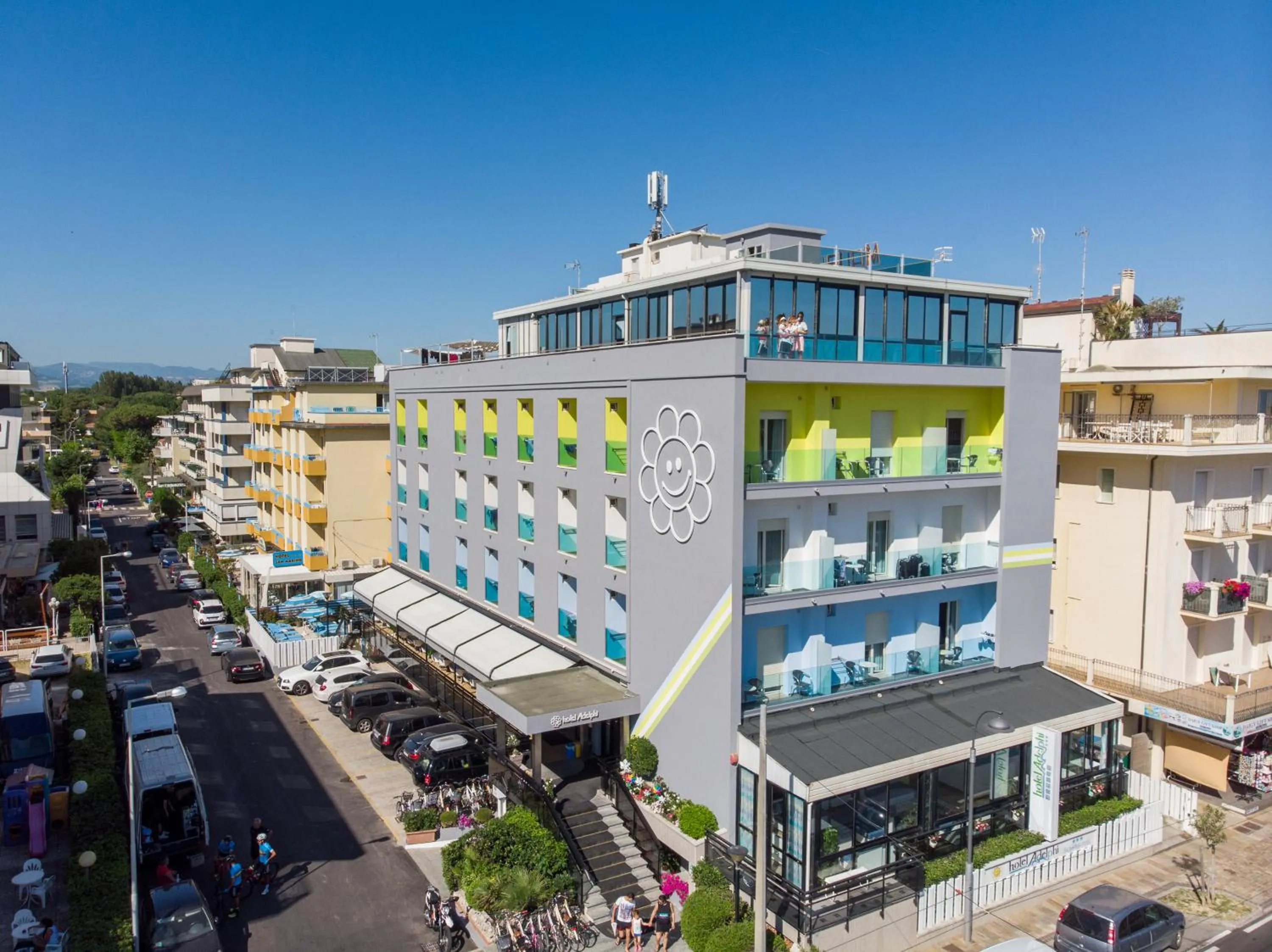 Sea view in Hotel Adelphi