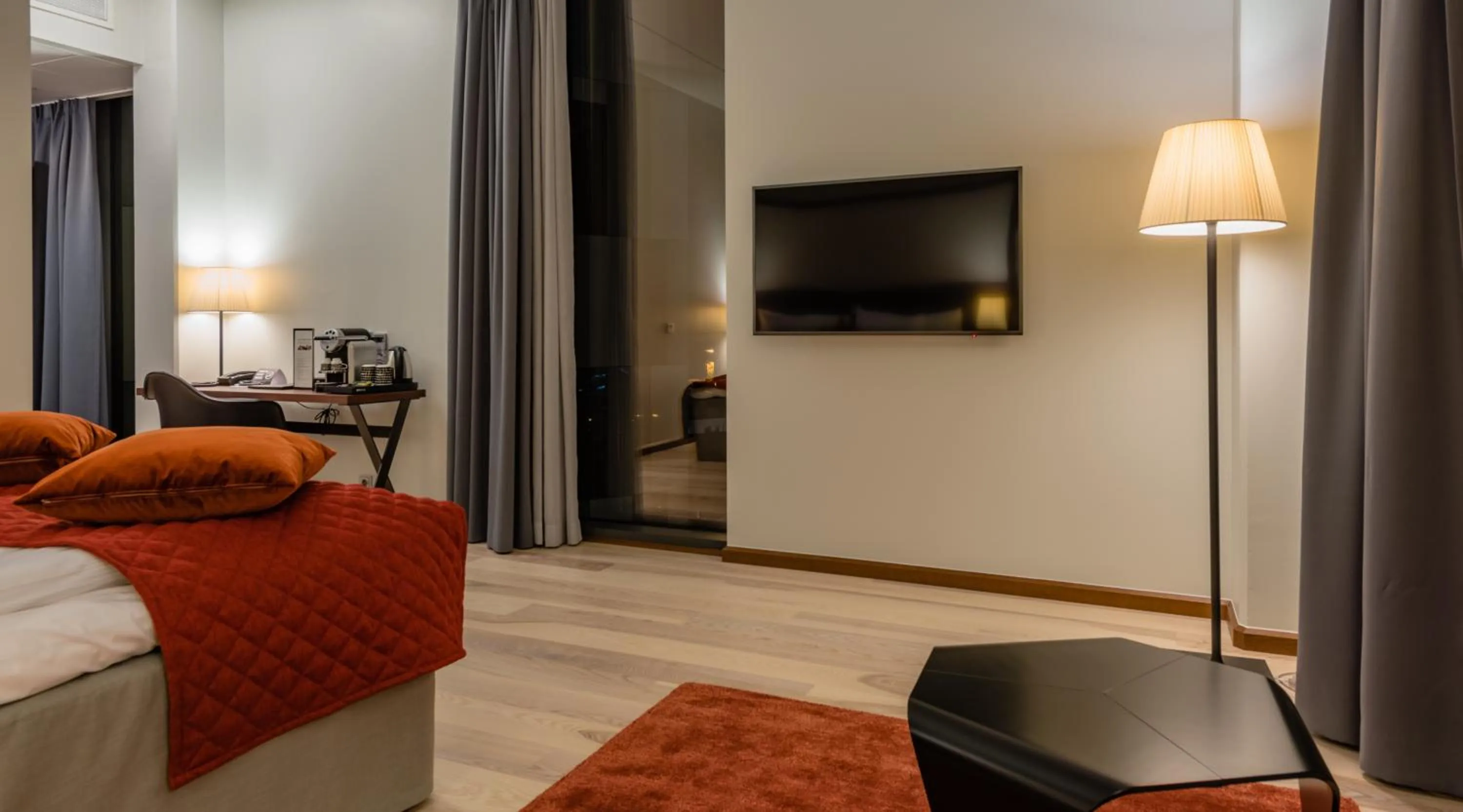 Photo of the whole room, Bed in Clarion Hotel Helsinki