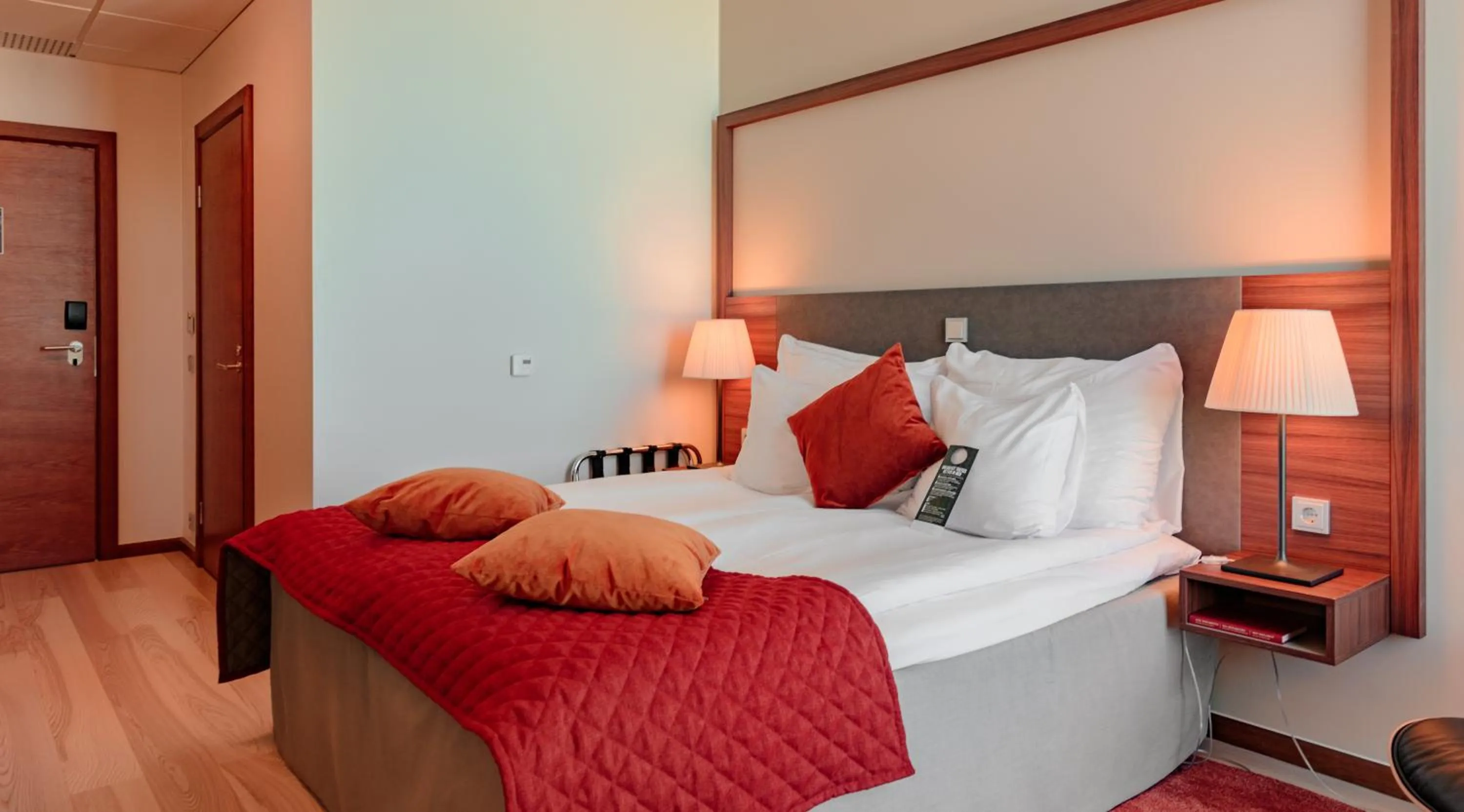 Bed in Clarion Hotel Helsinki