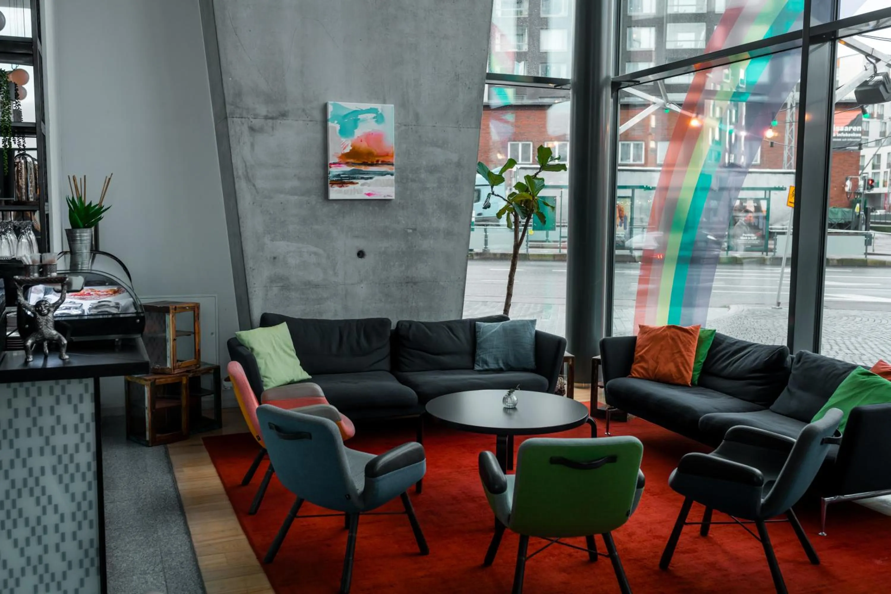 Lounge or bar in Clarion Hotel Helsinki