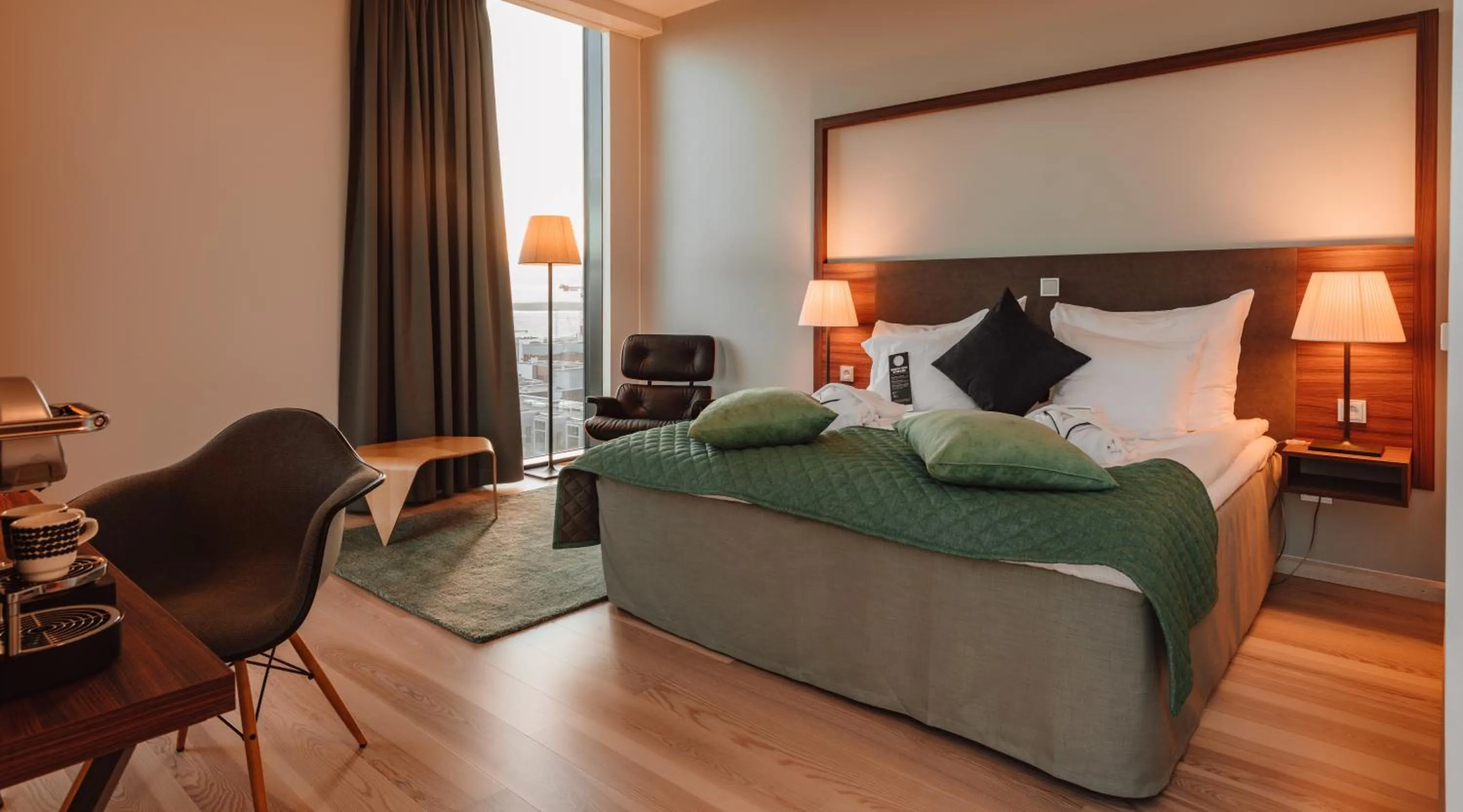 Photo of the whole room, Bed in Clarion Hotel Helsinki