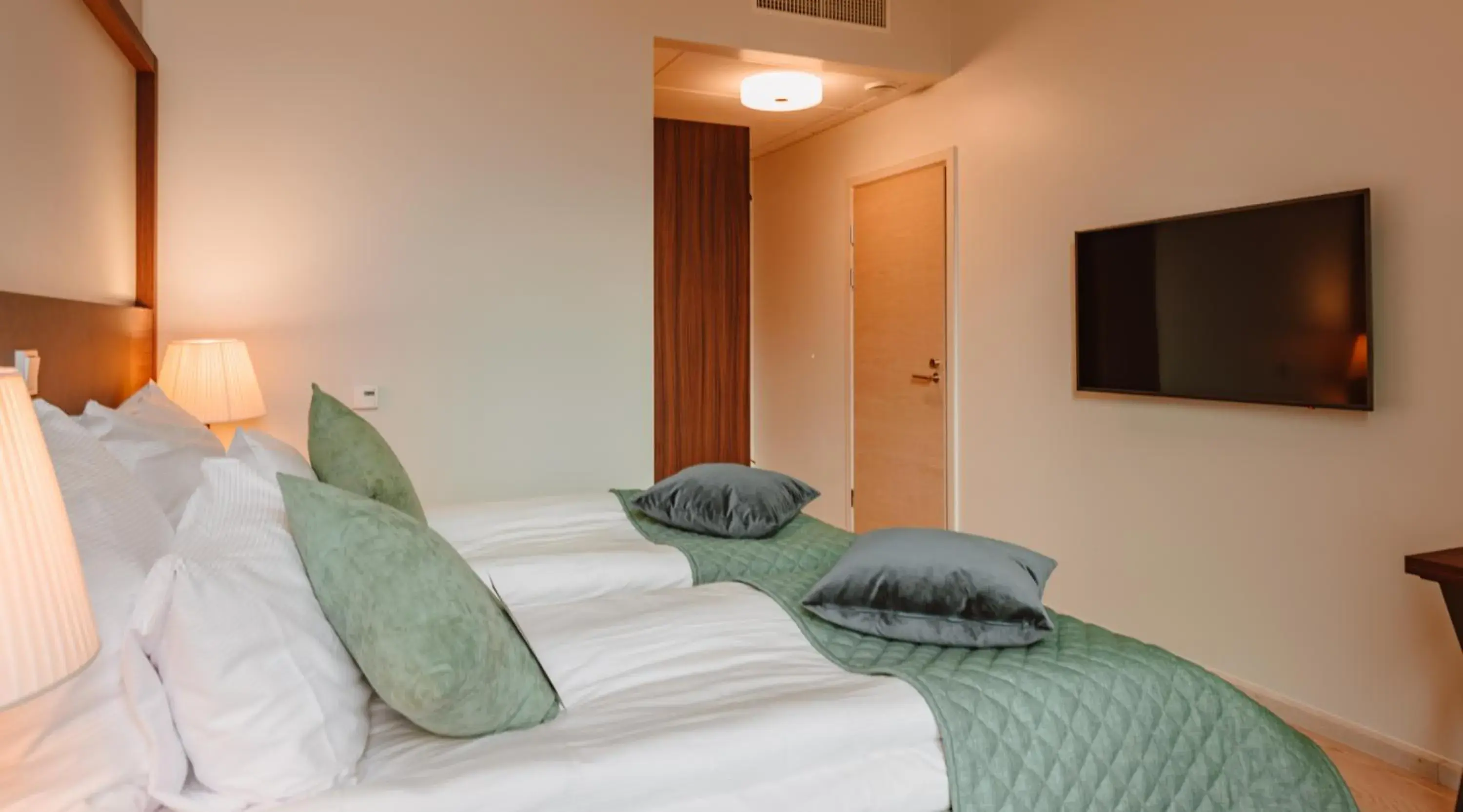 Bed in Clarion Hotel Helsinki Bed in Clarion Hotel Helsinki