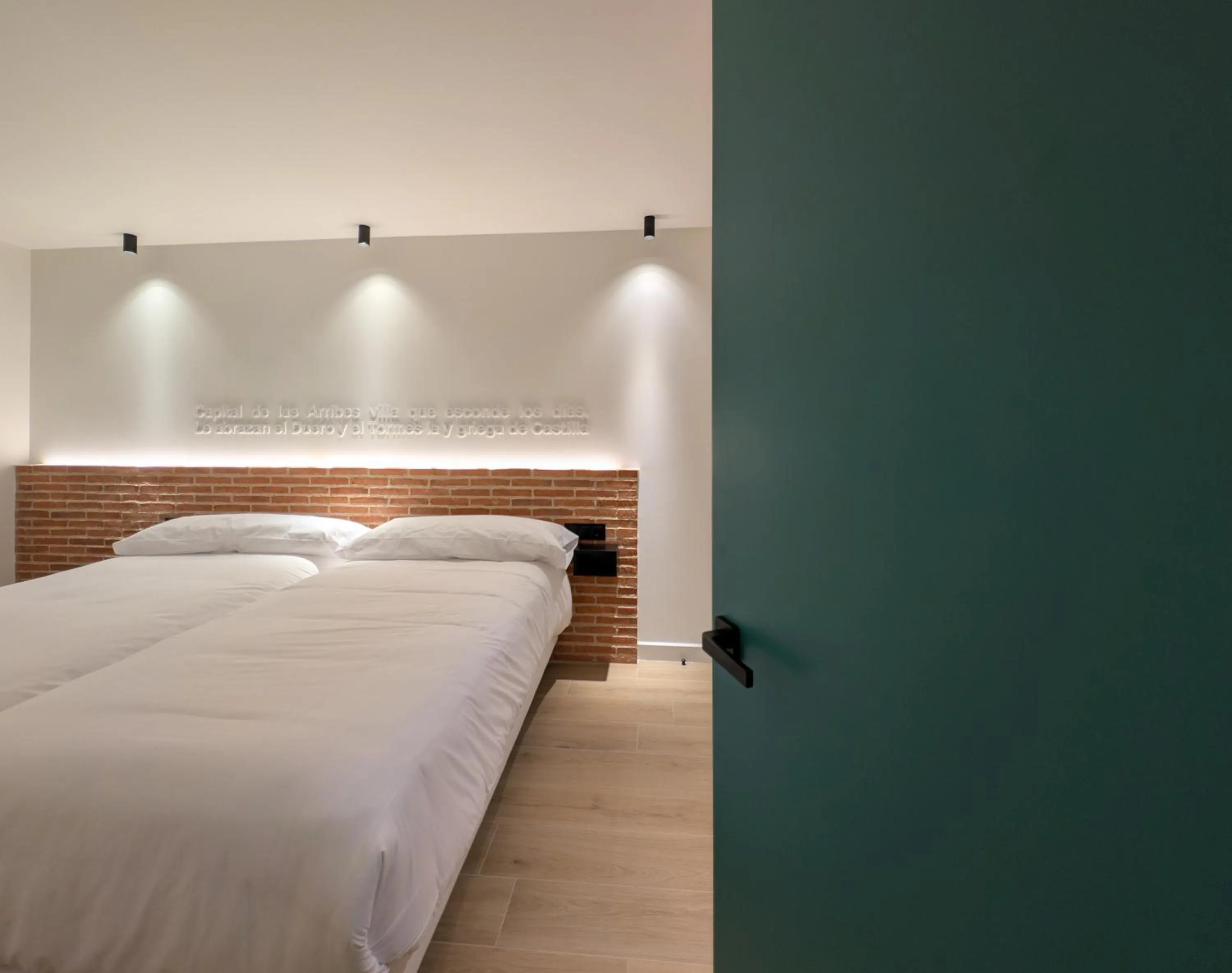 Bed in Posada Doña Urraca