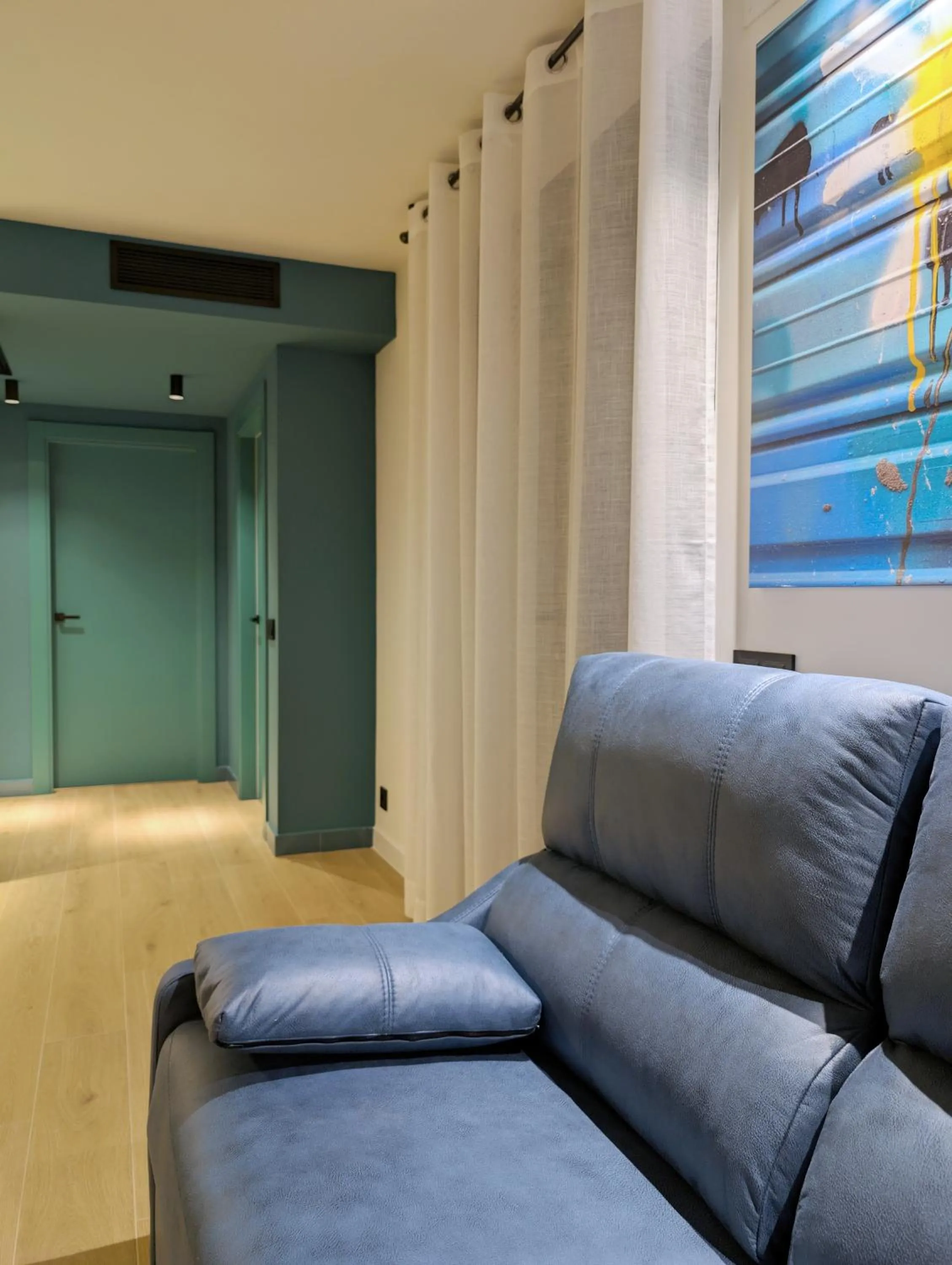 Living room in Posada Doña Urraca