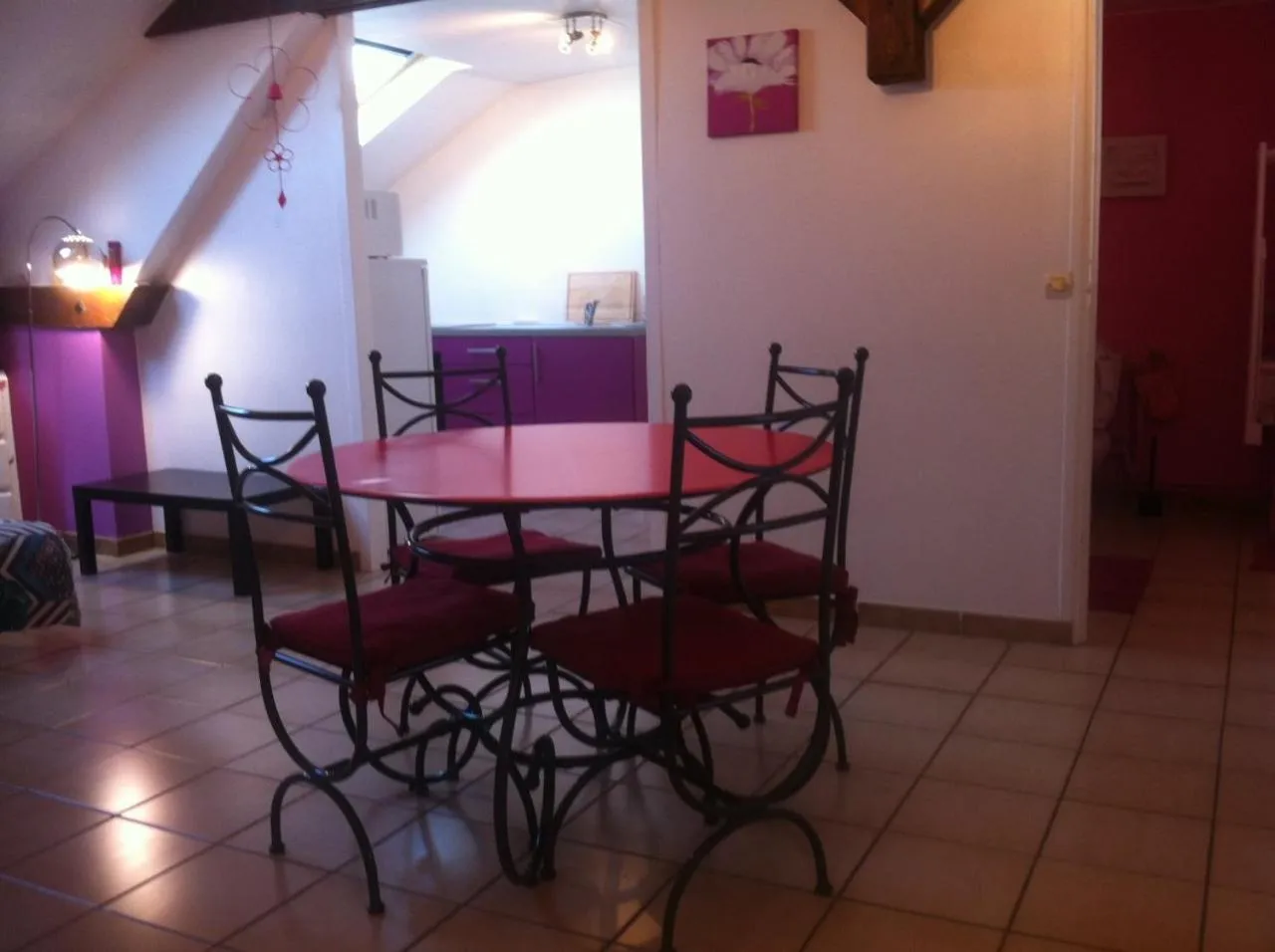 Dining area in Les 3 Tilleuls