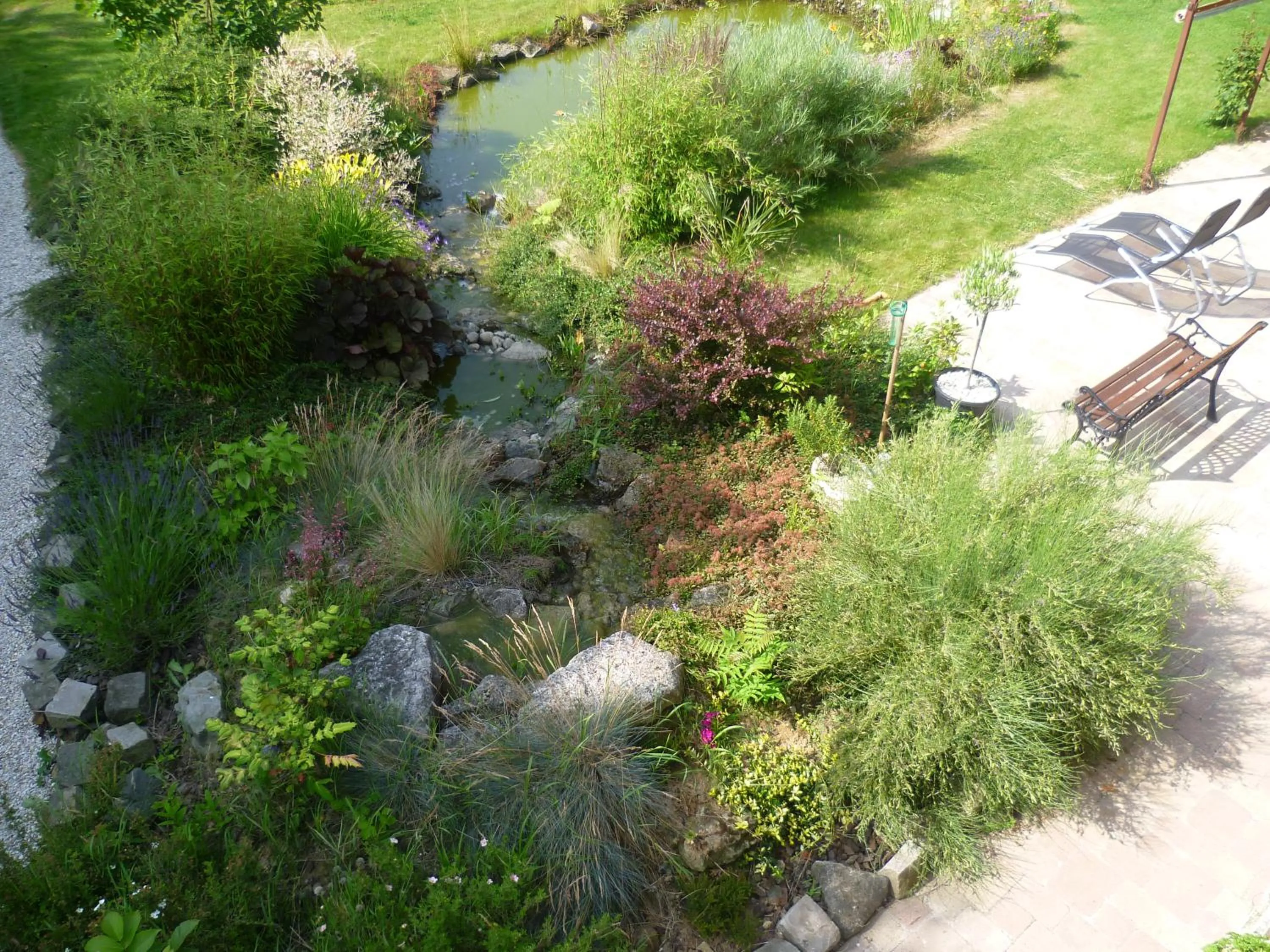 Garden in Les 3 Tilleuls