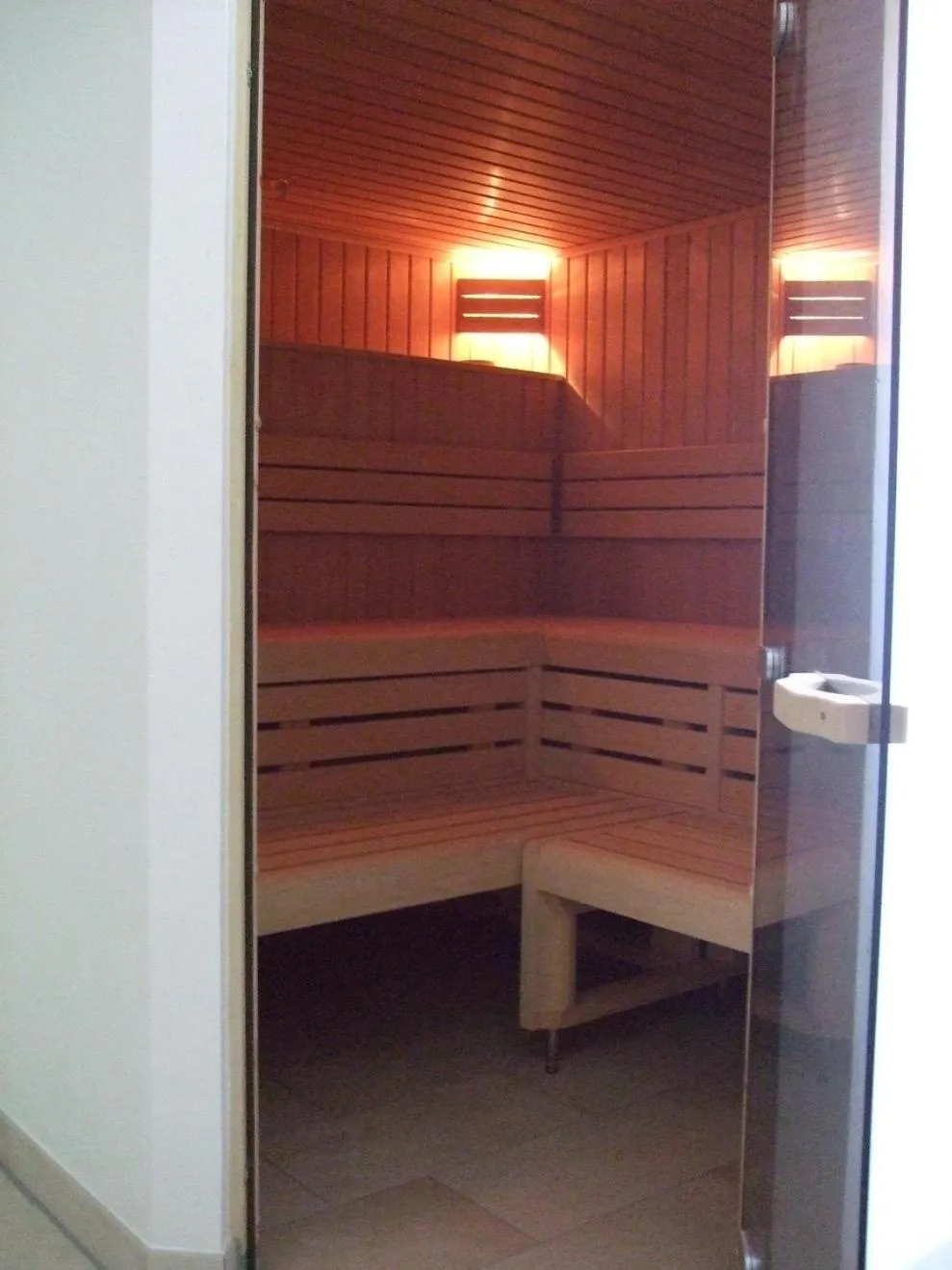 Sauna in Aparthotel Museumshof