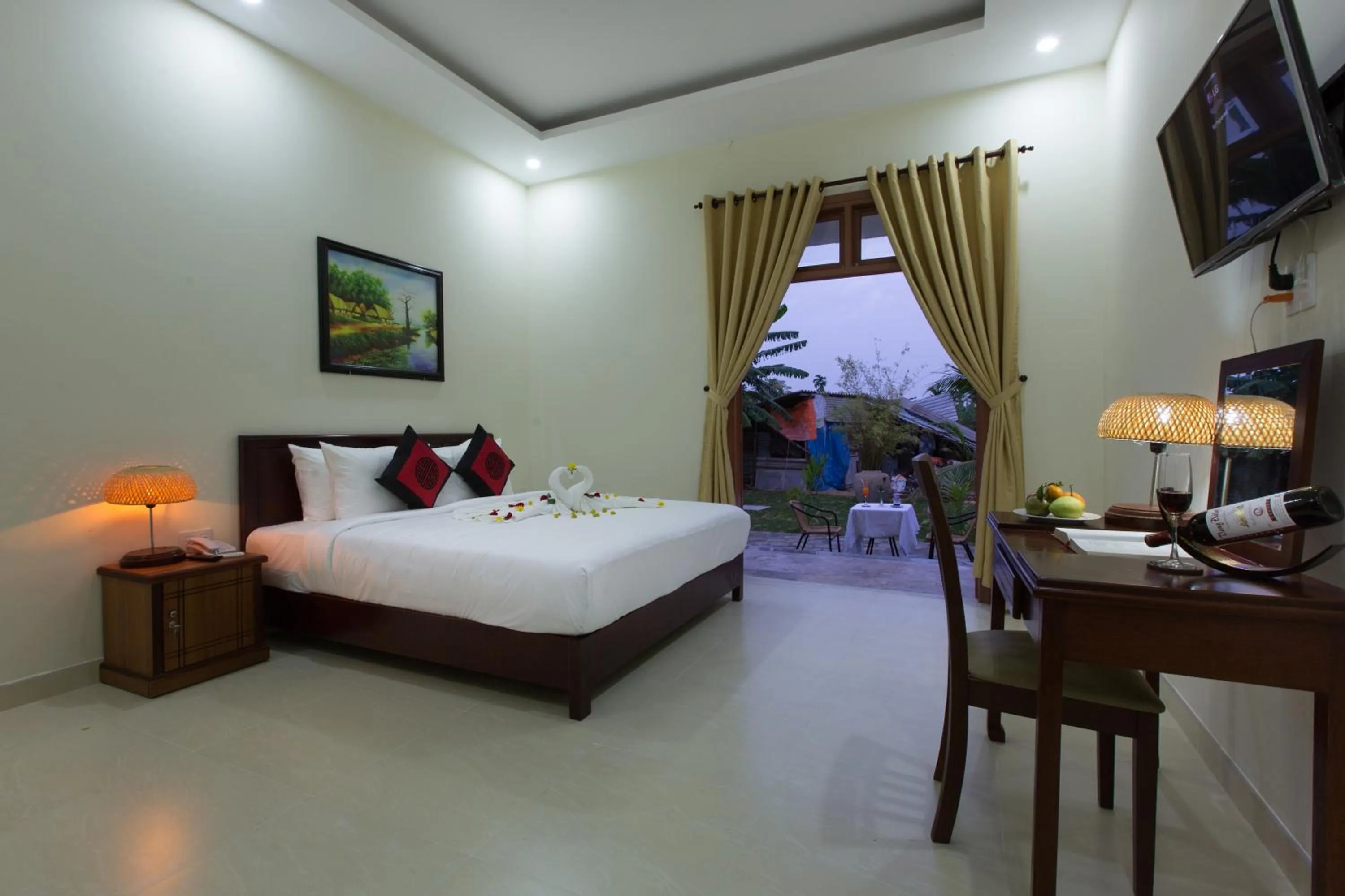 Photo of the whole room, Bed in Herbal Tea Homestay