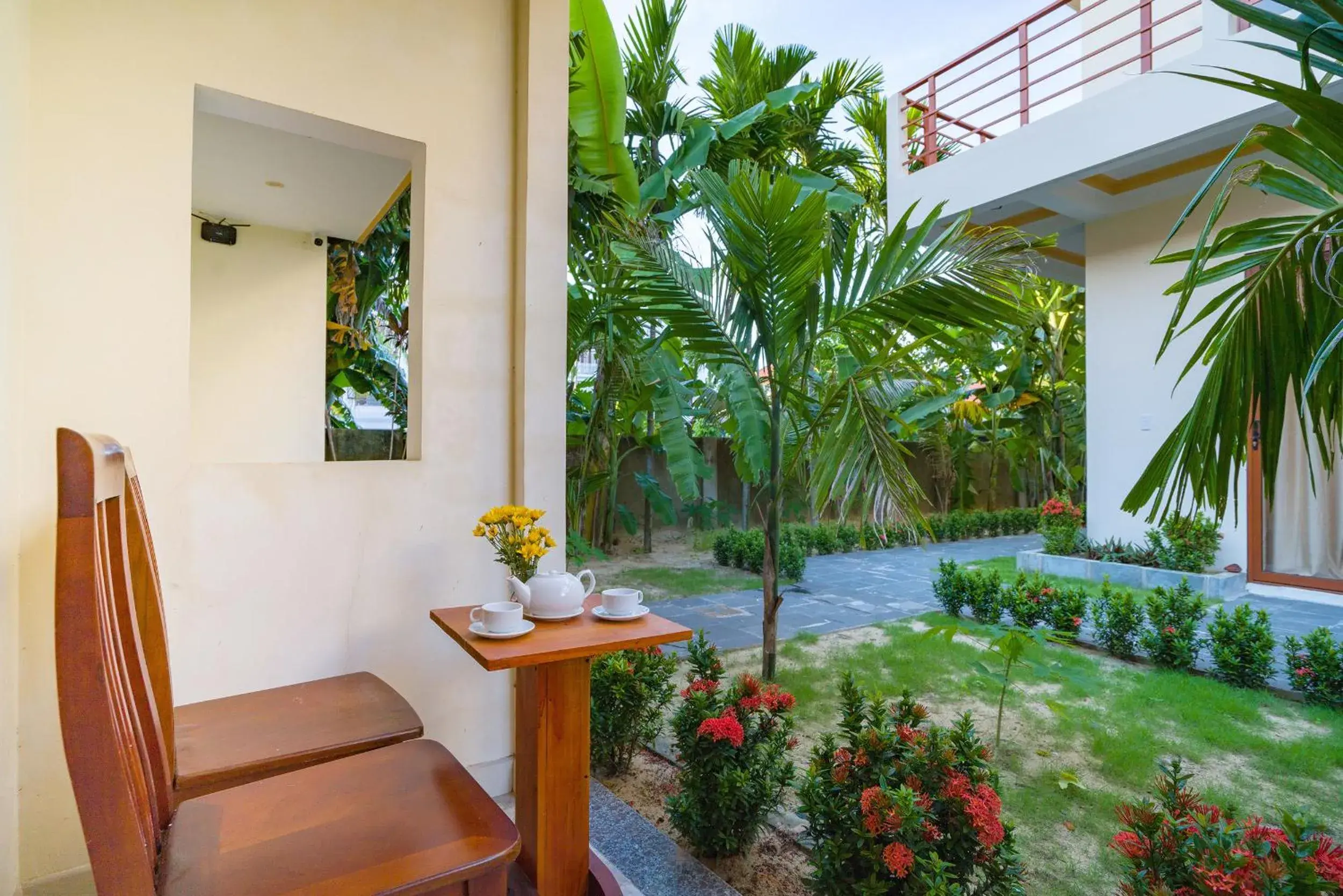 Double Room with Garden View in Herbal Tea Homestay Double Room with Garden View in Herbal Tea Homestay