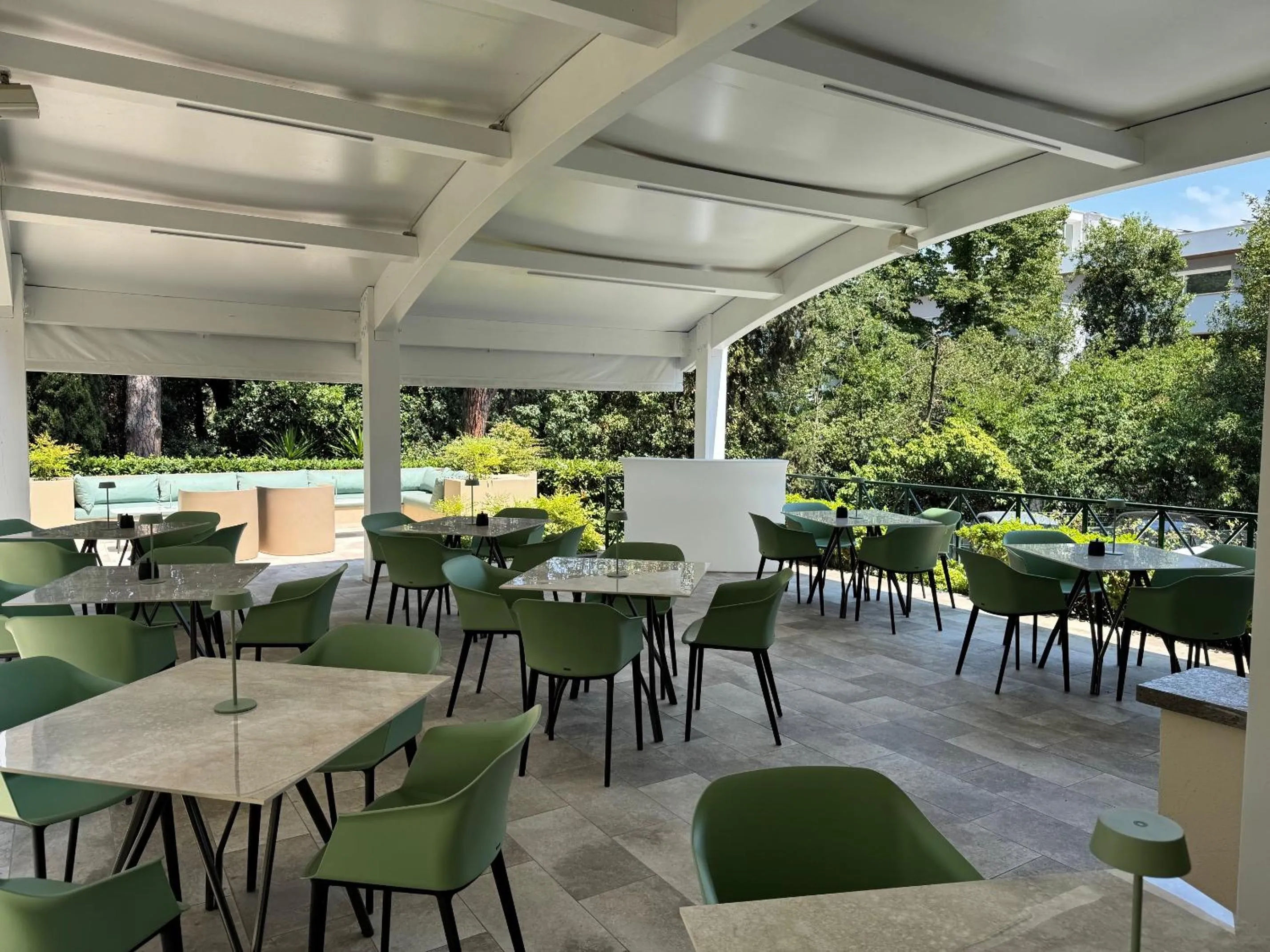 Patio in Hotel Villa Maria Regina