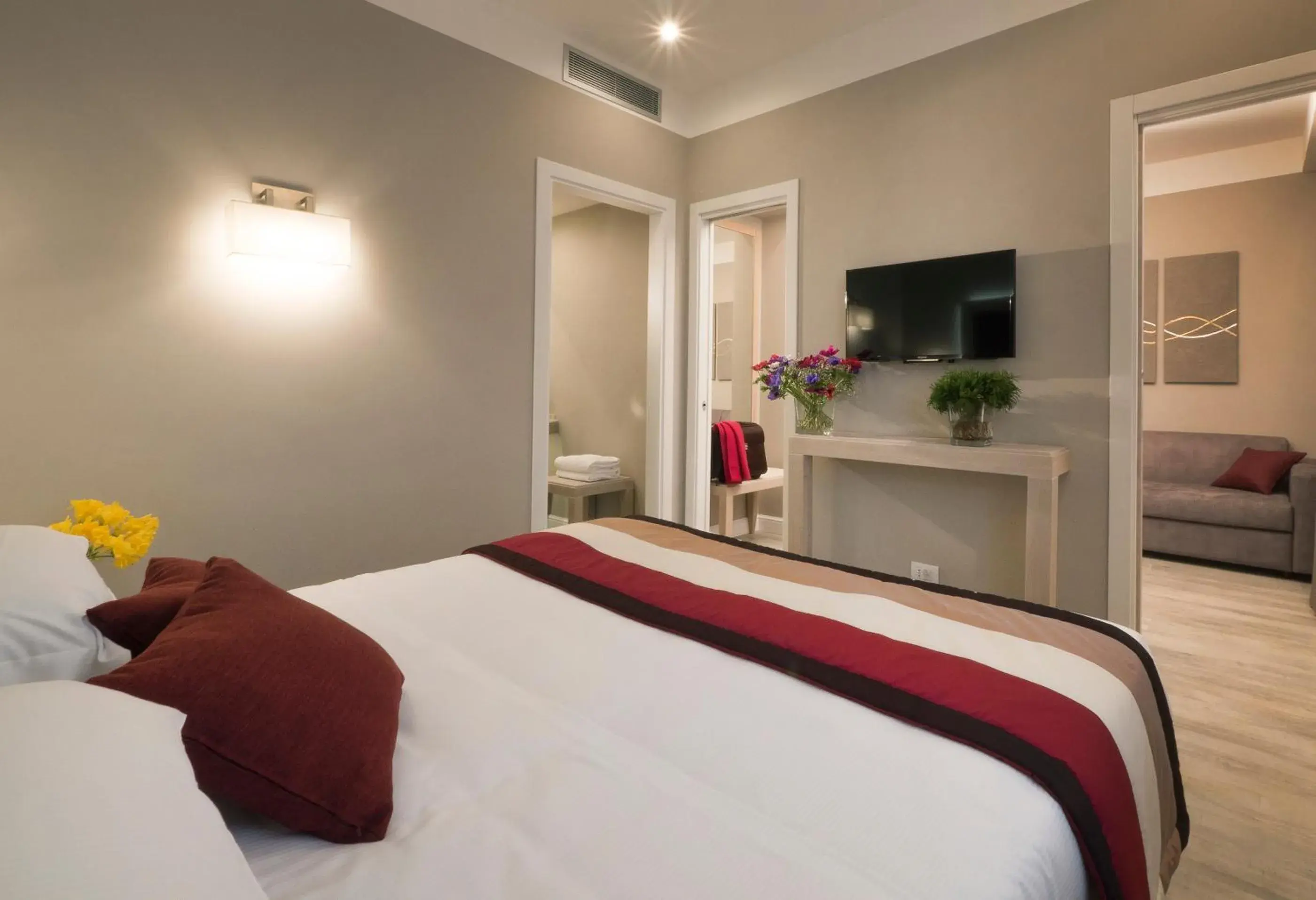 Bedroom, Bed in Hotel Villa Maria Regina Bedroom, Bed in Hotel Villa Maria Regina