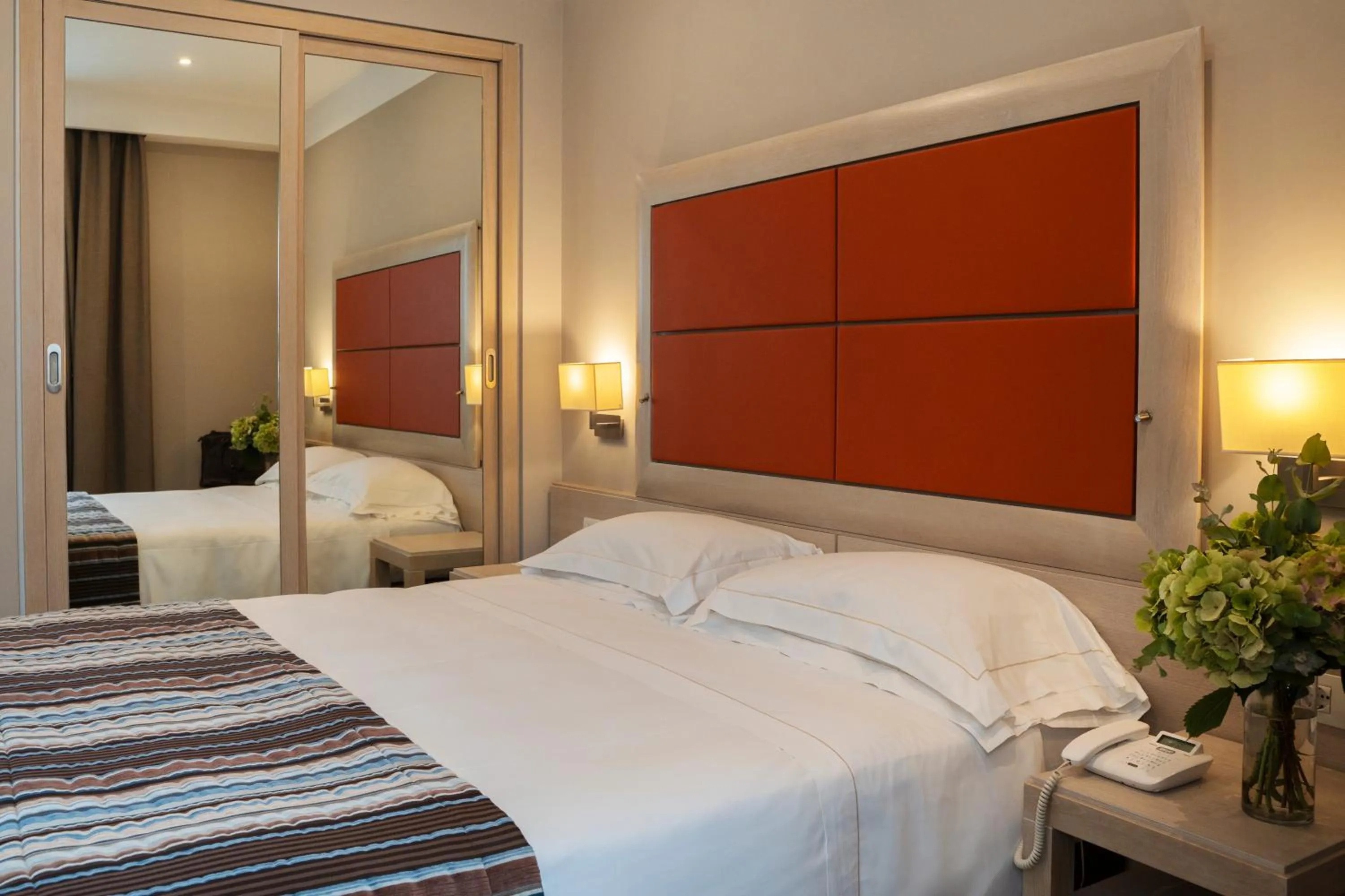 Bedroom, Bed in Hotel Villa Maria Regina