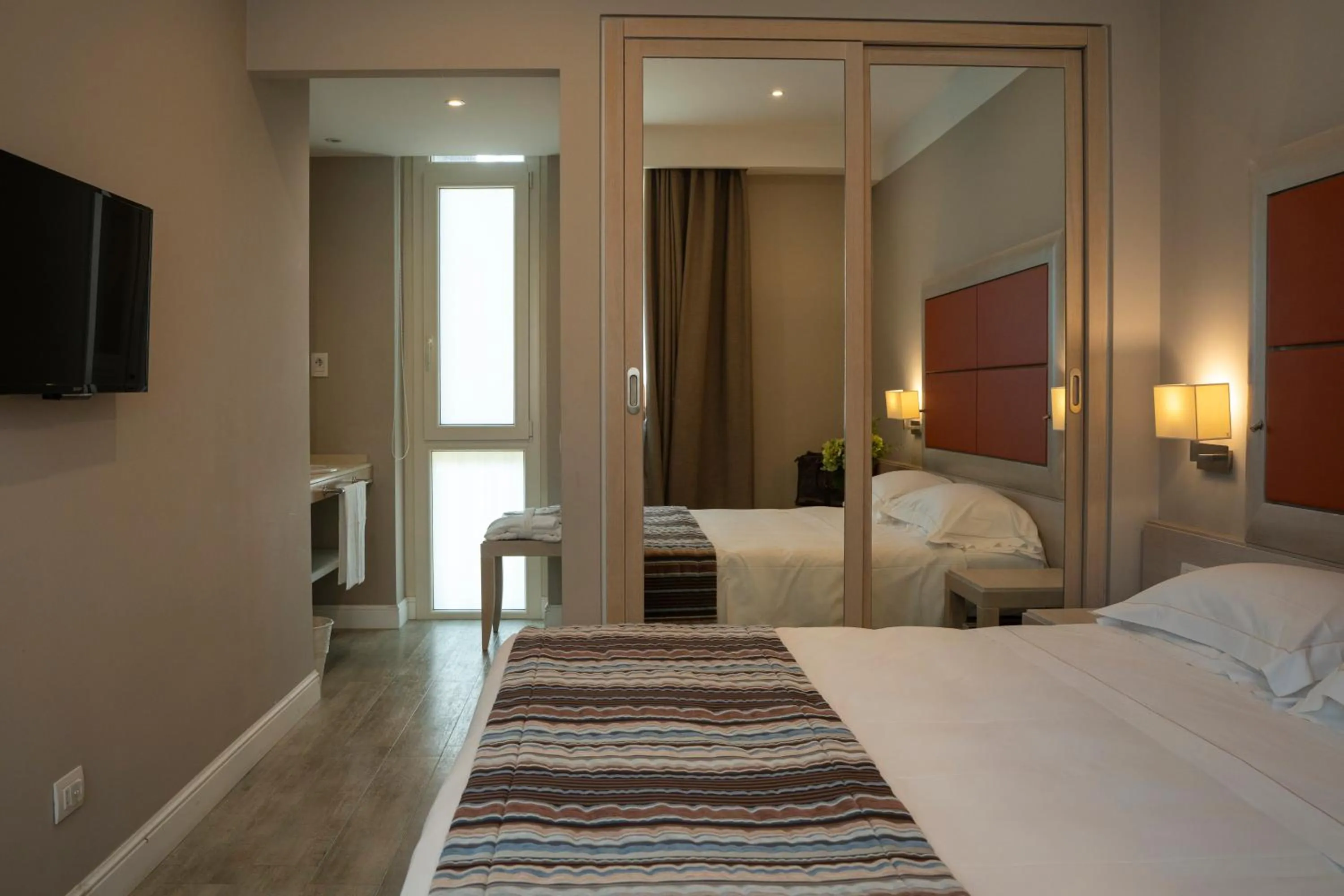 Bedroom, Bed in Hotel Villa Maria Regina