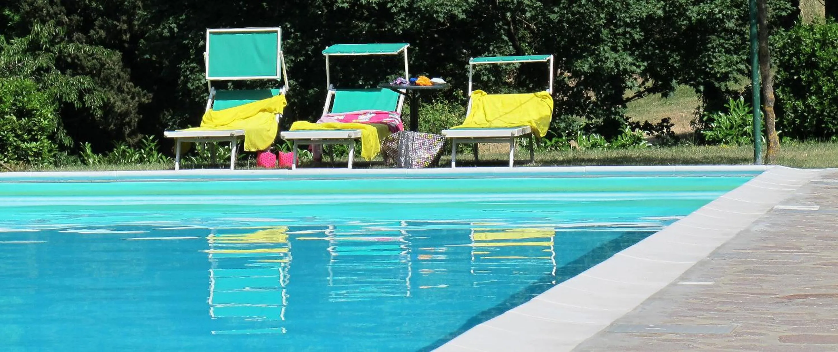 Swimming pool in Villa Campestri Olive Oil Resort