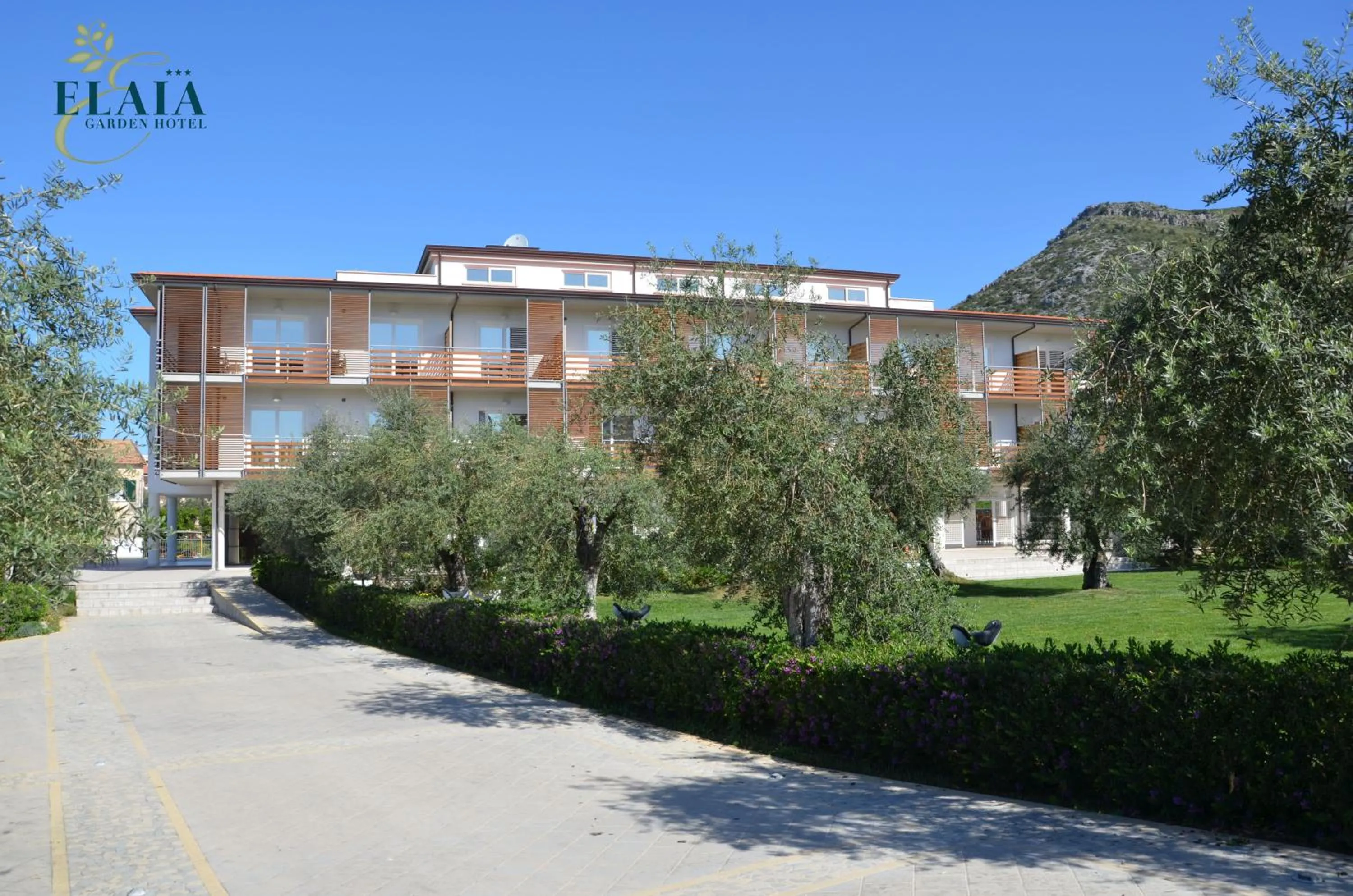 Facade/entrance in Elaia Garden Hotel