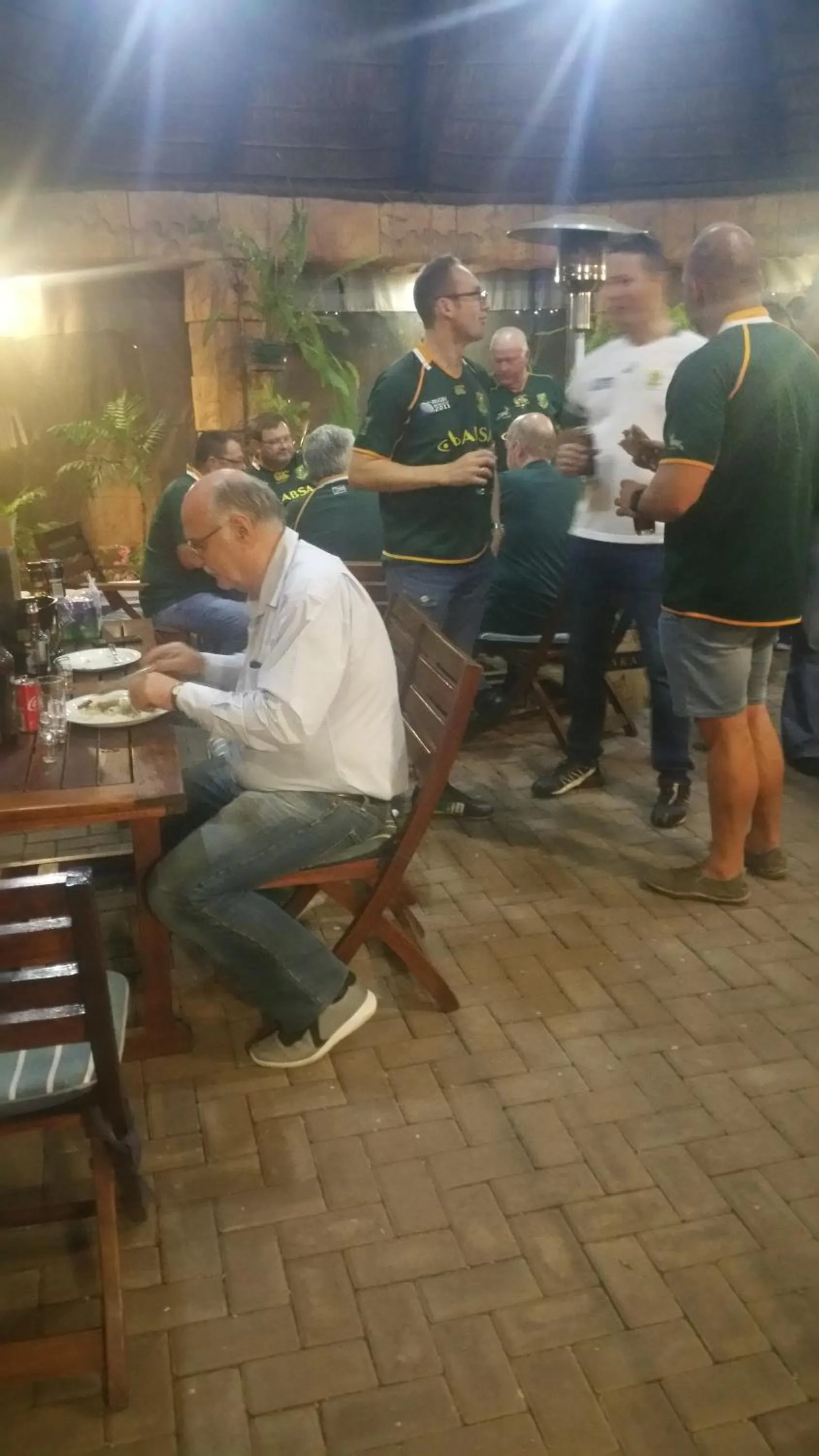 group of guests in Bayswater Lodge